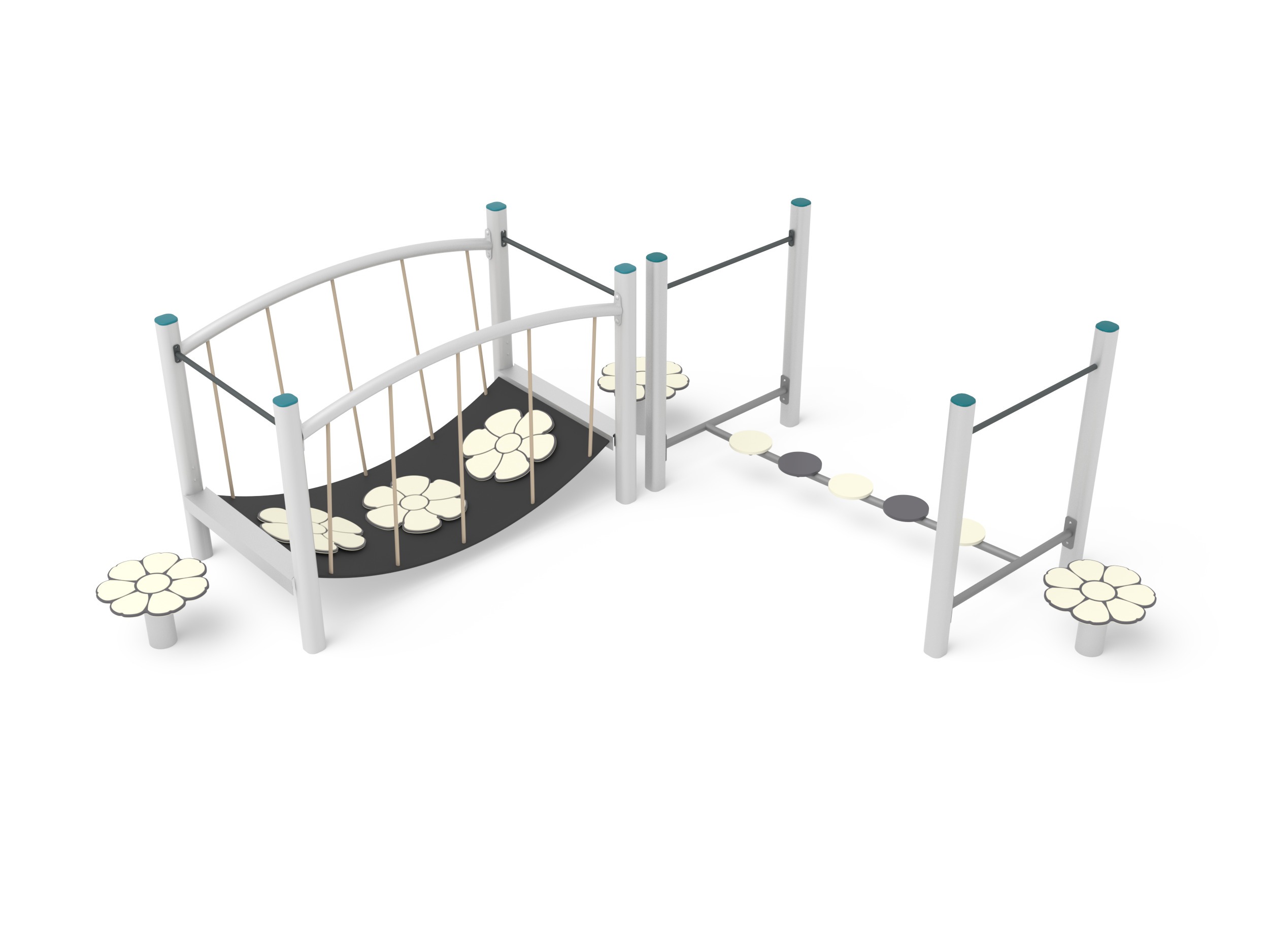 Pozza 1865 Step Baby Fantasy percorso gioco passerella