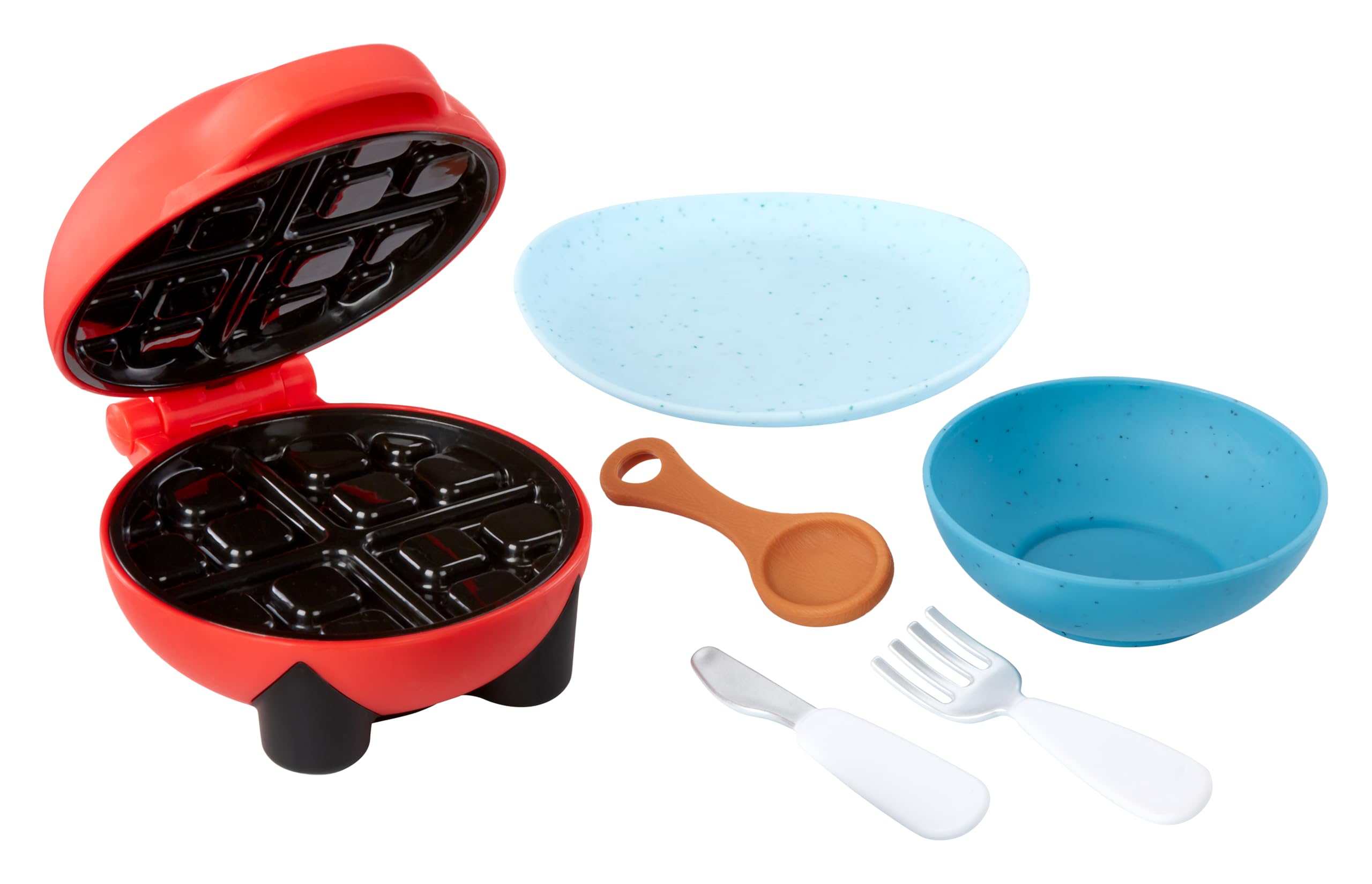 Little Tikes Creative Chefs Waffle Kit Cucina Bianco 18 Pezzi