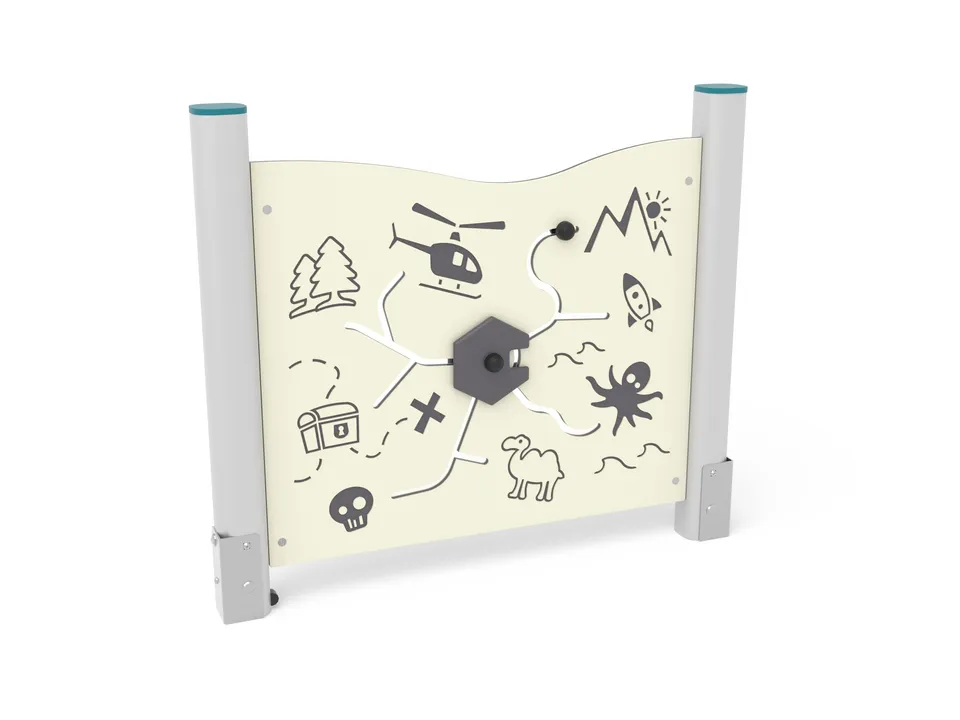Pozza 1865 Sensoriali Pannello Attività gioco inclusivo