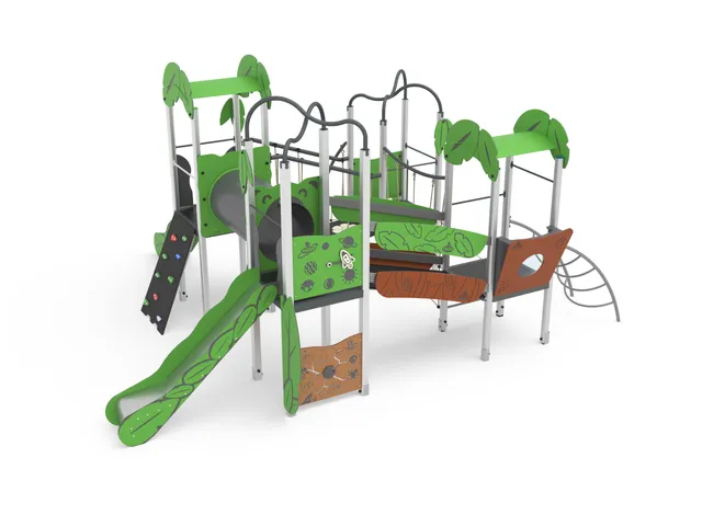 Pozza 1865 Leaves Roma struttura gioco bambini parchi