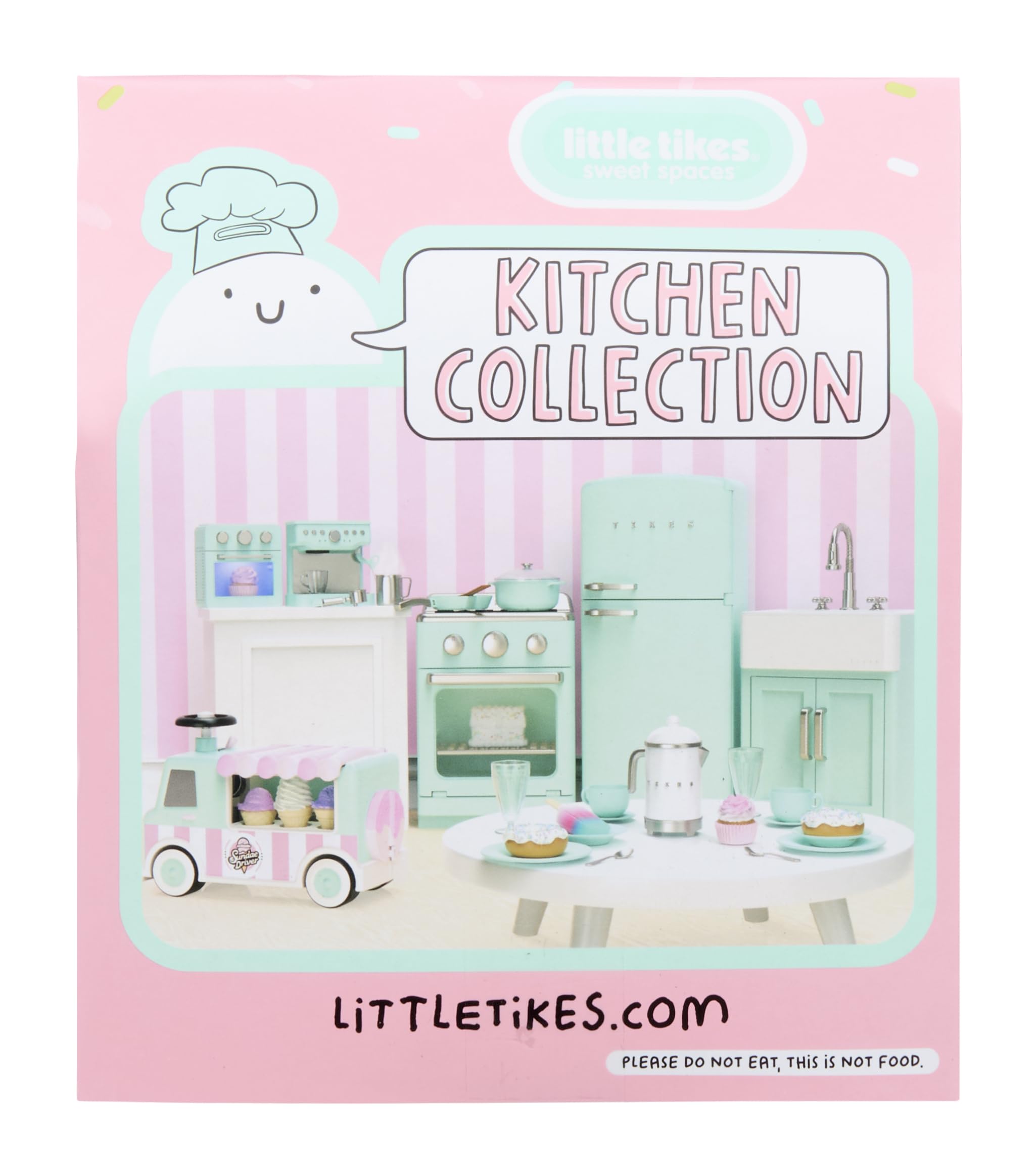Little Tikes Sweet Spaces piatti cupcake gioco cucina 3+ 2pz