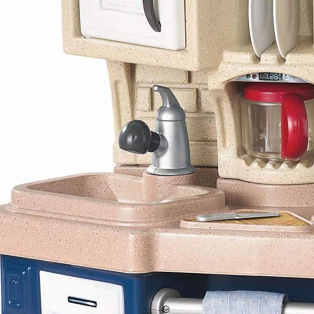 Little Tikes Pretend Play Cucina Super Chef Blu Beige 3-6 Anni
