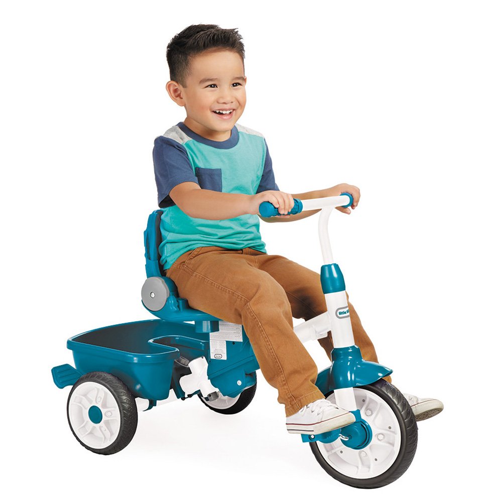 Little Tikes Perfect Fit Triciclo 4 in 1 Verde Foglia di Tè