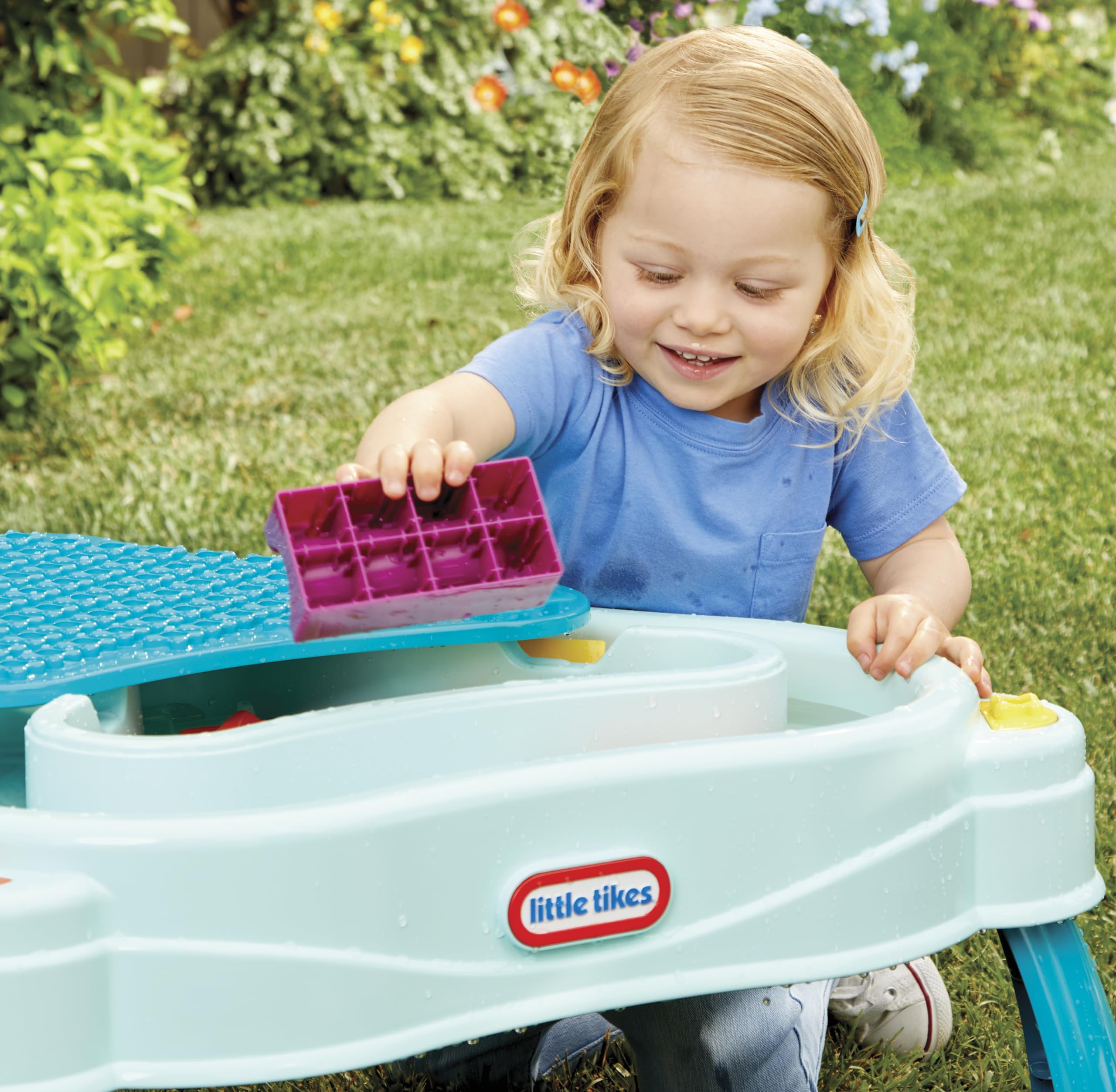 Little Tikes Build & Splash tavolo acqua 25 accessori 1-6 anni