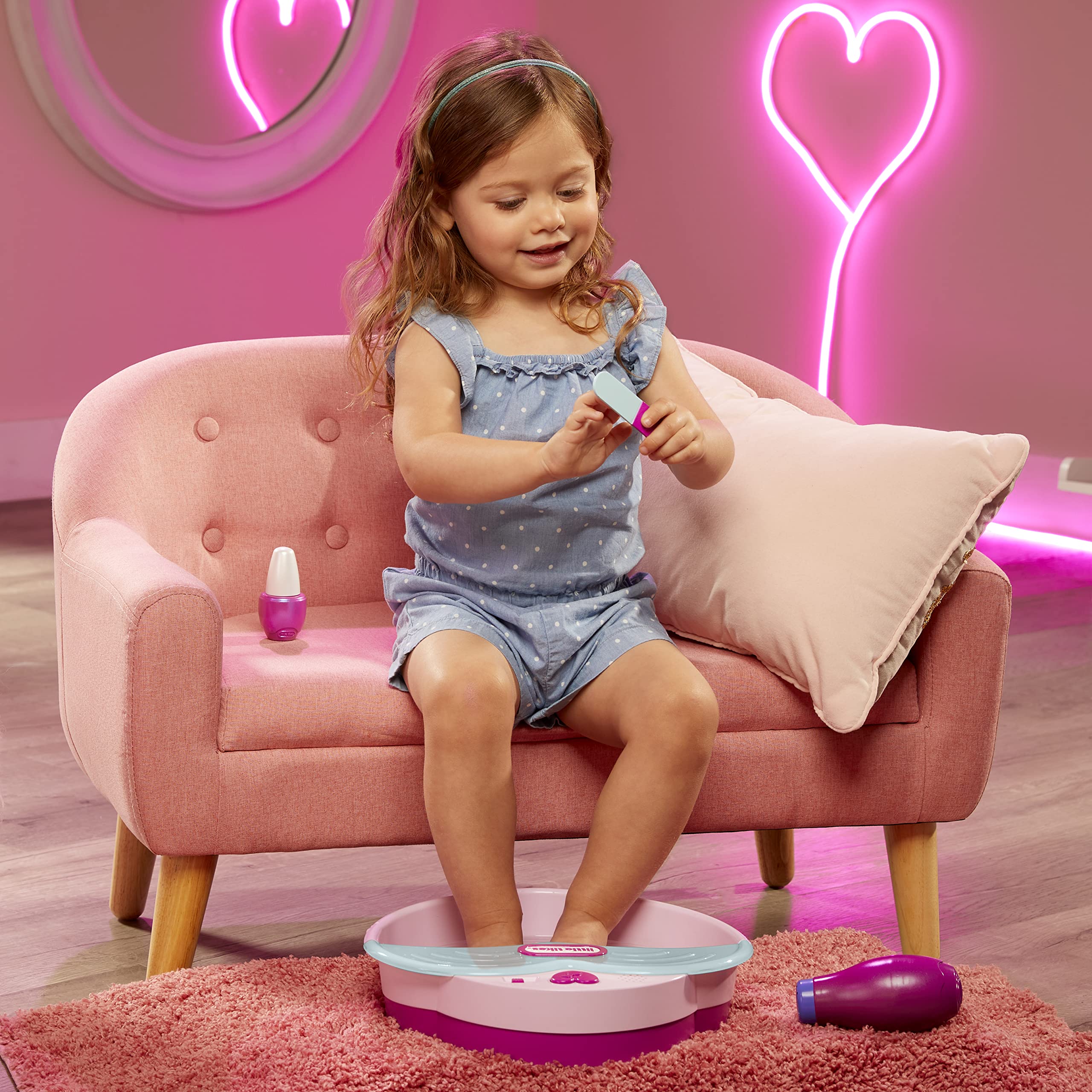 Little Tikes Play Pamper Set Spa Bambini 17 accessori 2+ anni