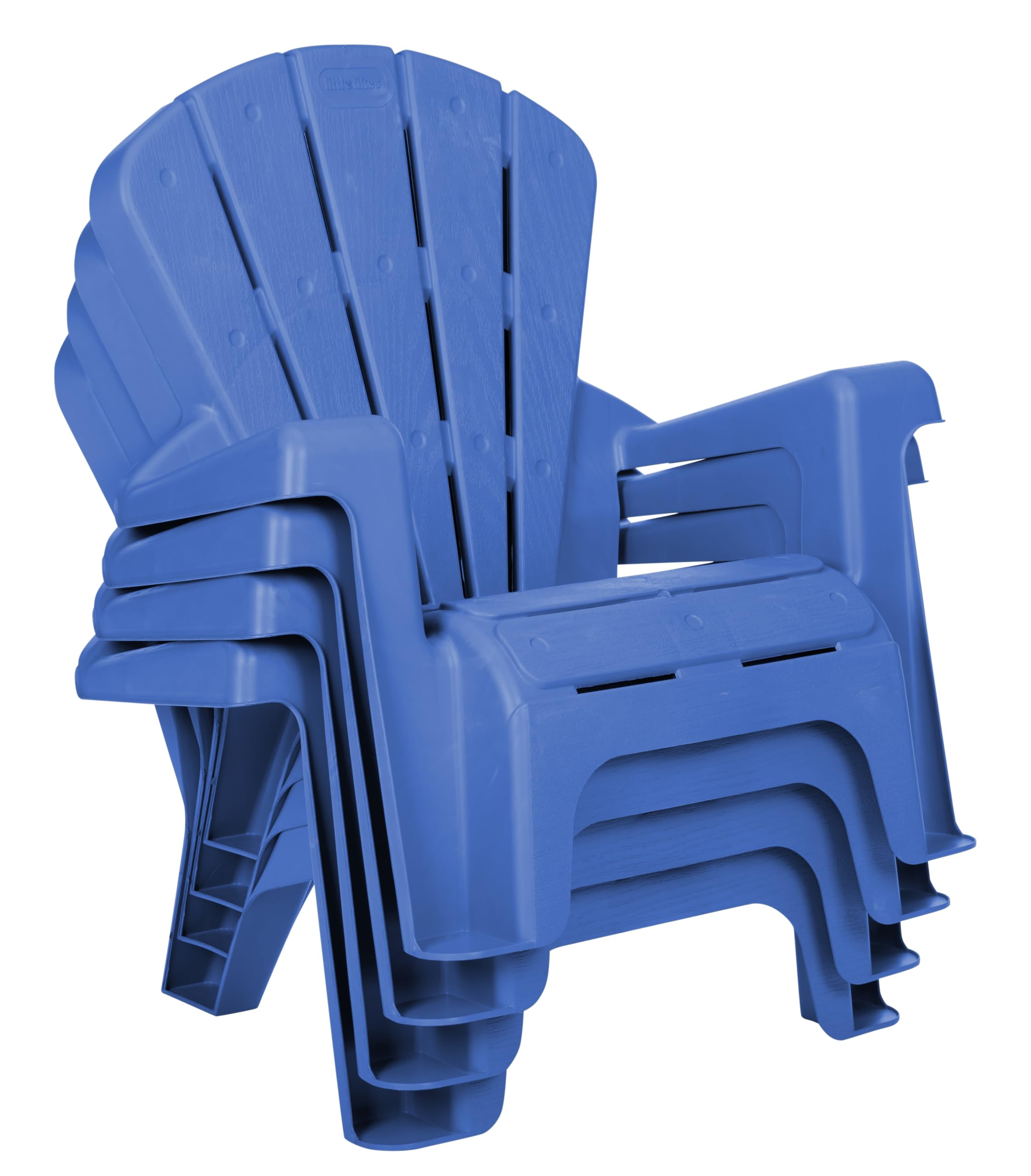 Little Tikes Furniture sedie da giardino blu confezione 4 pezzi