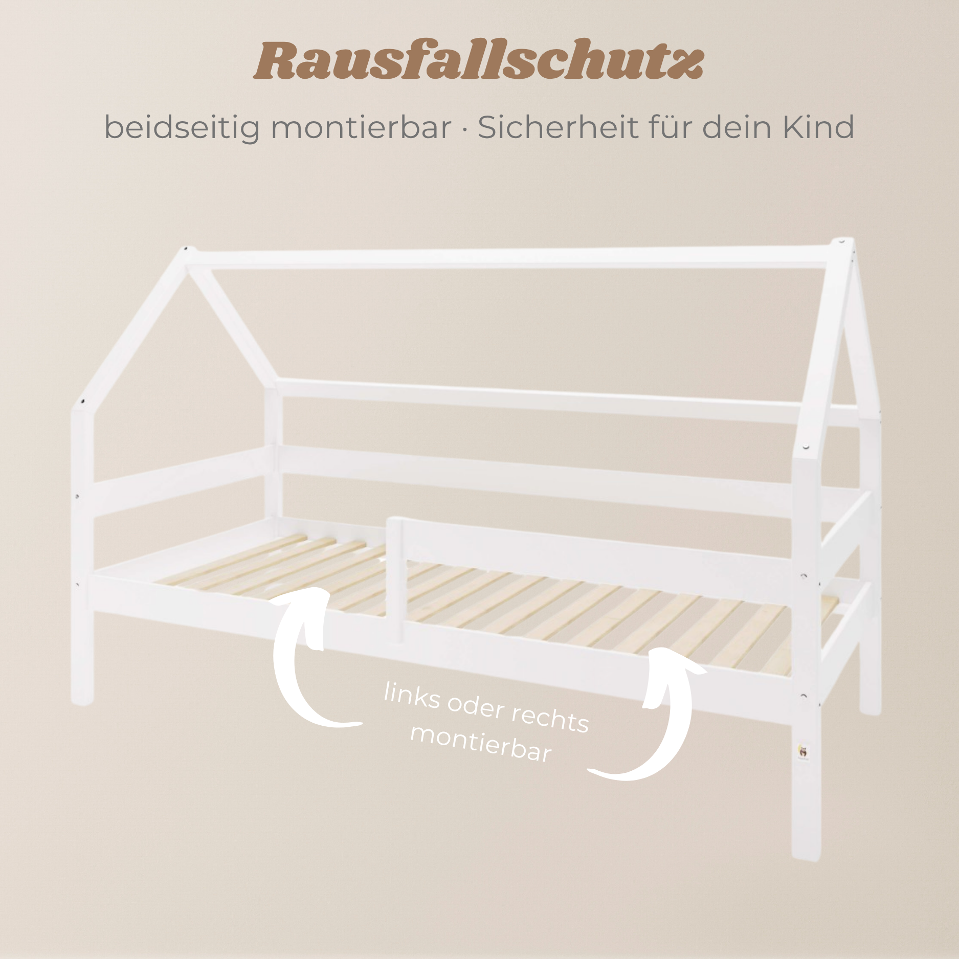 Lionherz YappySole MAXI letto casetta 200x90 2 cassetti