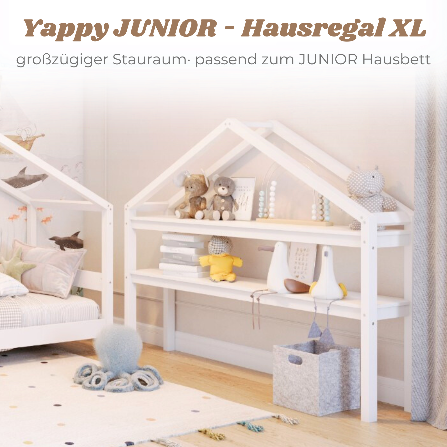 Lionherz YappyHytte Junior scaffale casetta XL pino