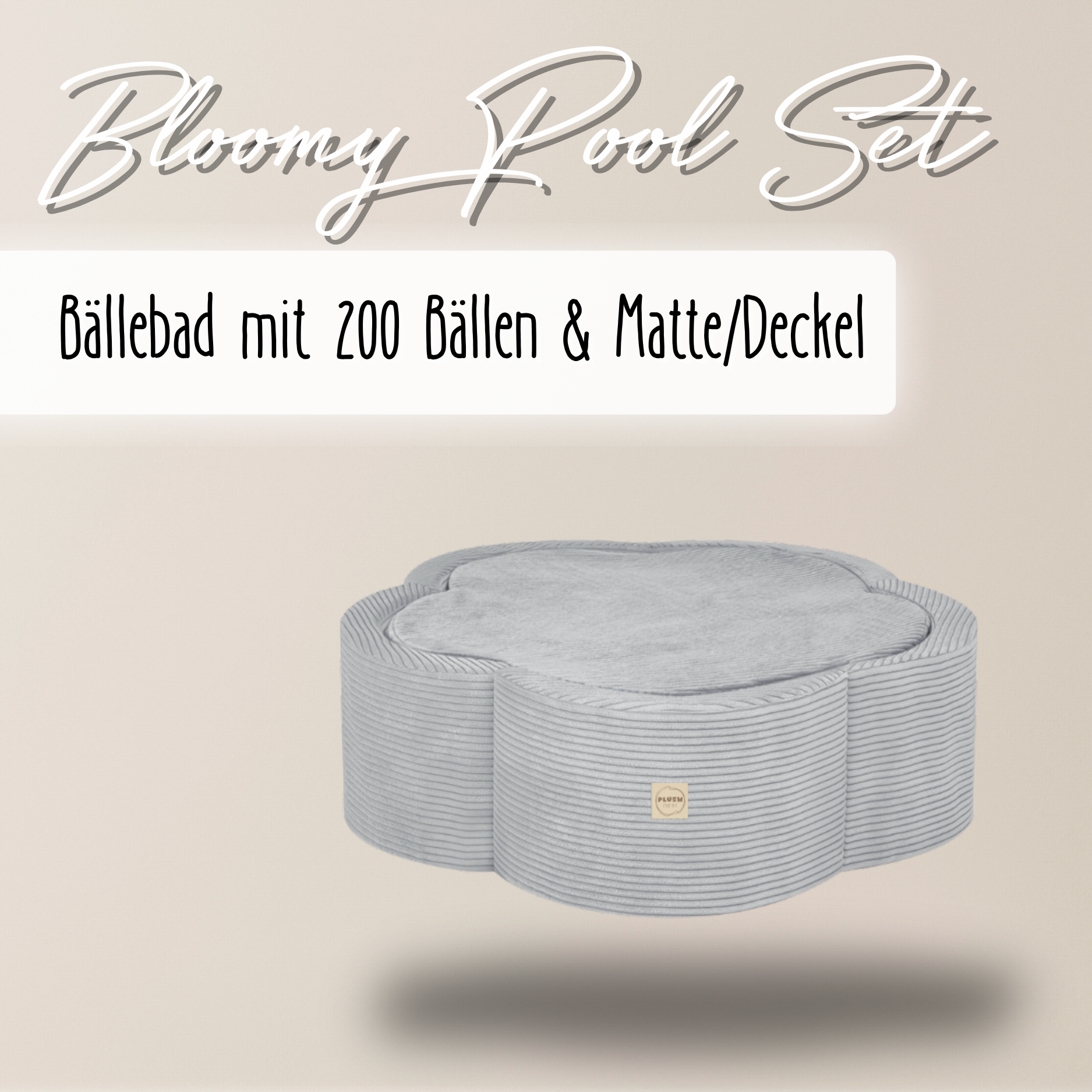 Lionherz Bloomy Pool piscina palline 95x30 200 palline salvia