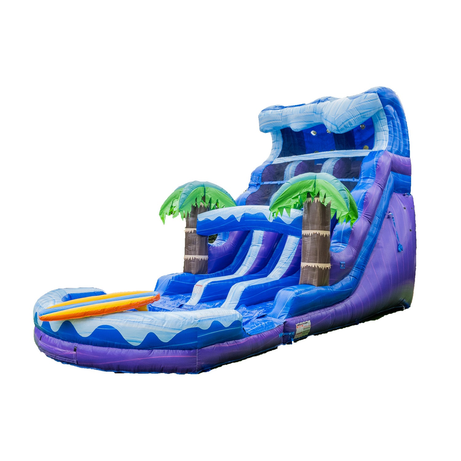 Xjump Surf Beach 17FT scivolo acquatico gonfiabile doppia