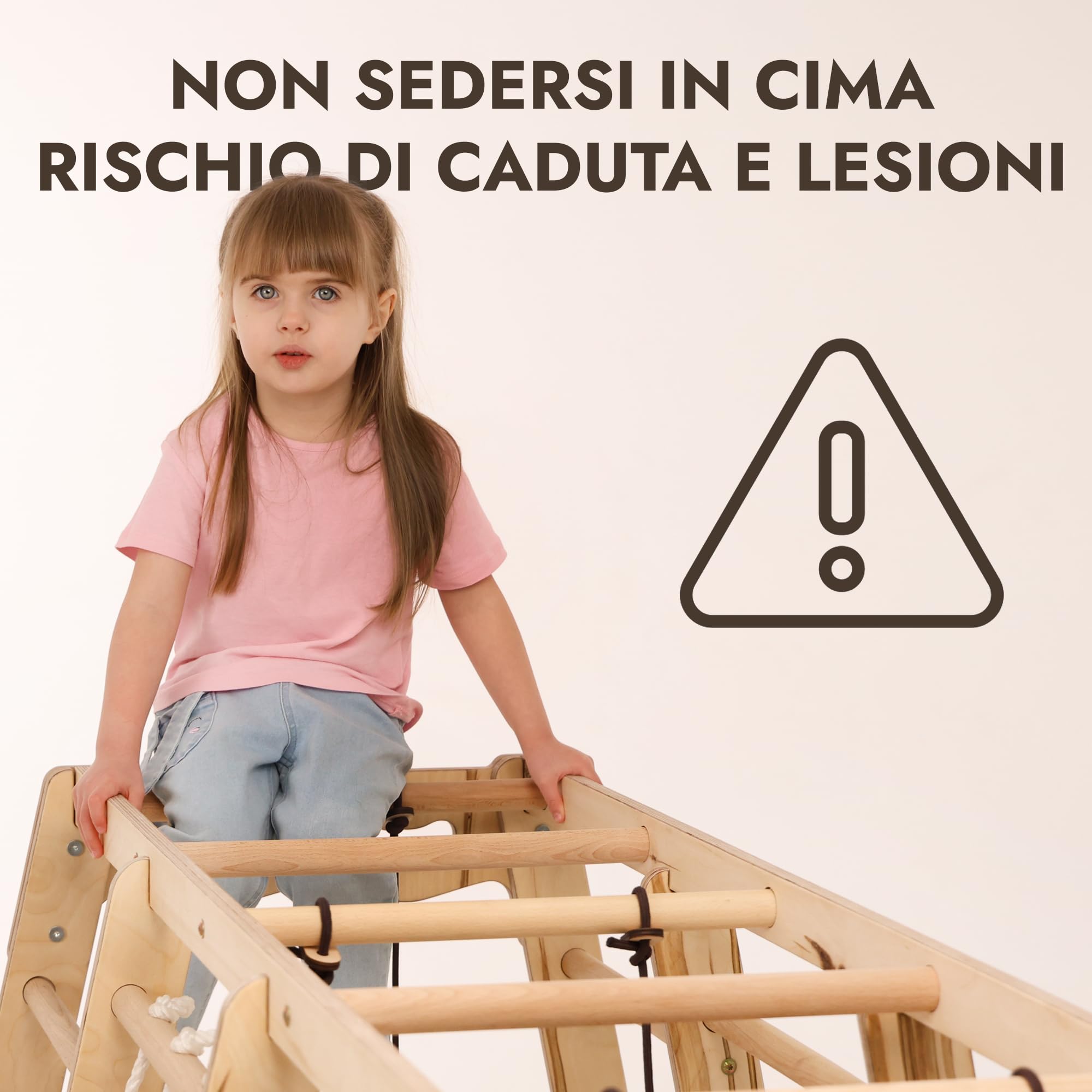 Goodevas Palestrina arrampicata bambini Mini Area giochi legno