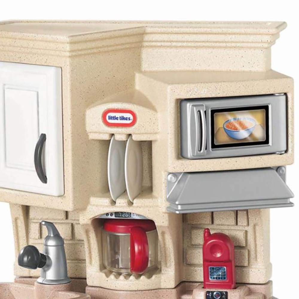 Little Tikes Pretend Play Cucina Super Chef Blu Beige 3-6 Anni