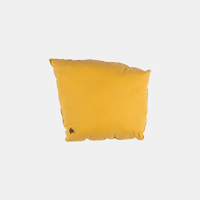 Mondino Cuscino Quadrato Bambini Cotone Avorio Fatto a Mano