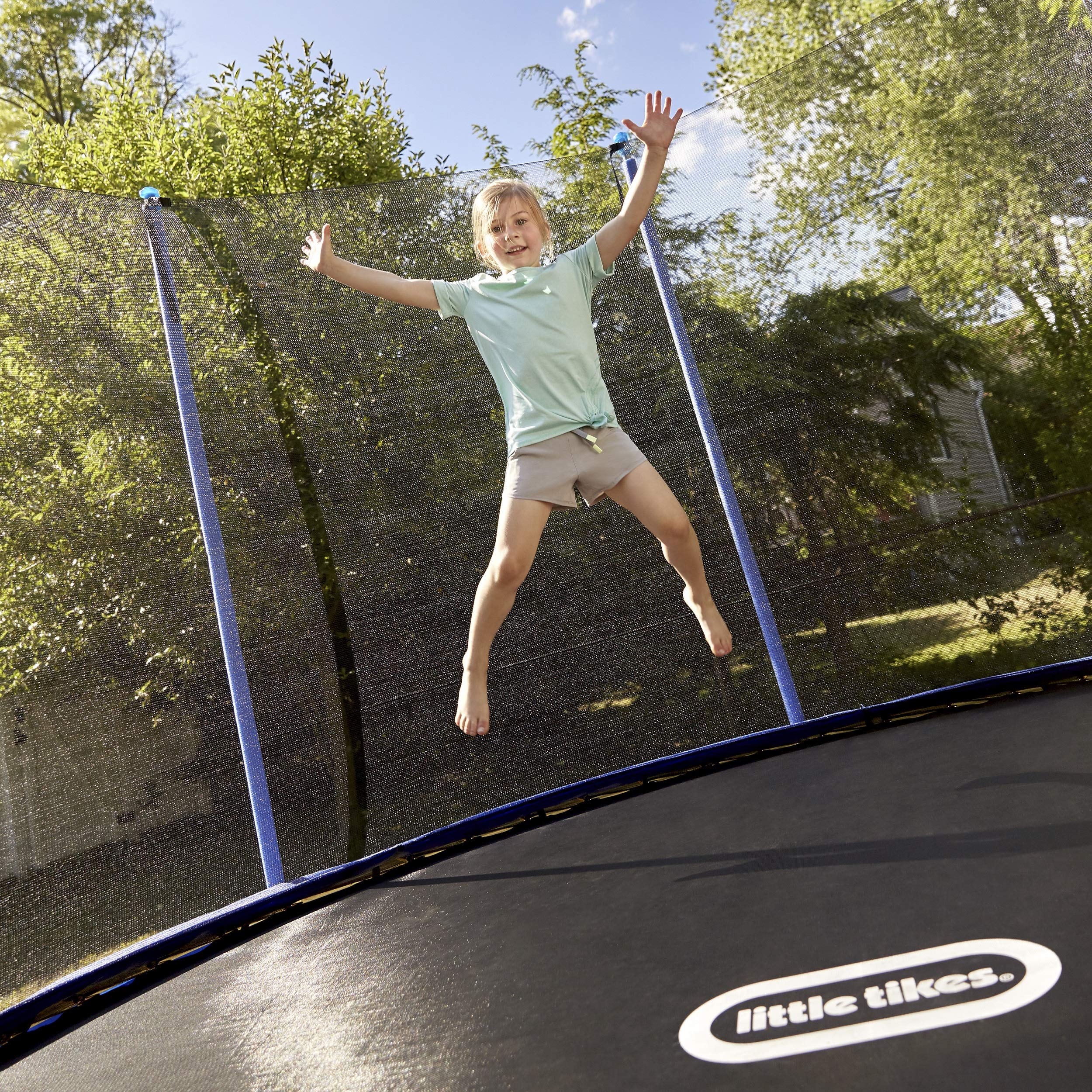 Little Tikes Active Play Mega Trampolino 12 Piedi da Esterno