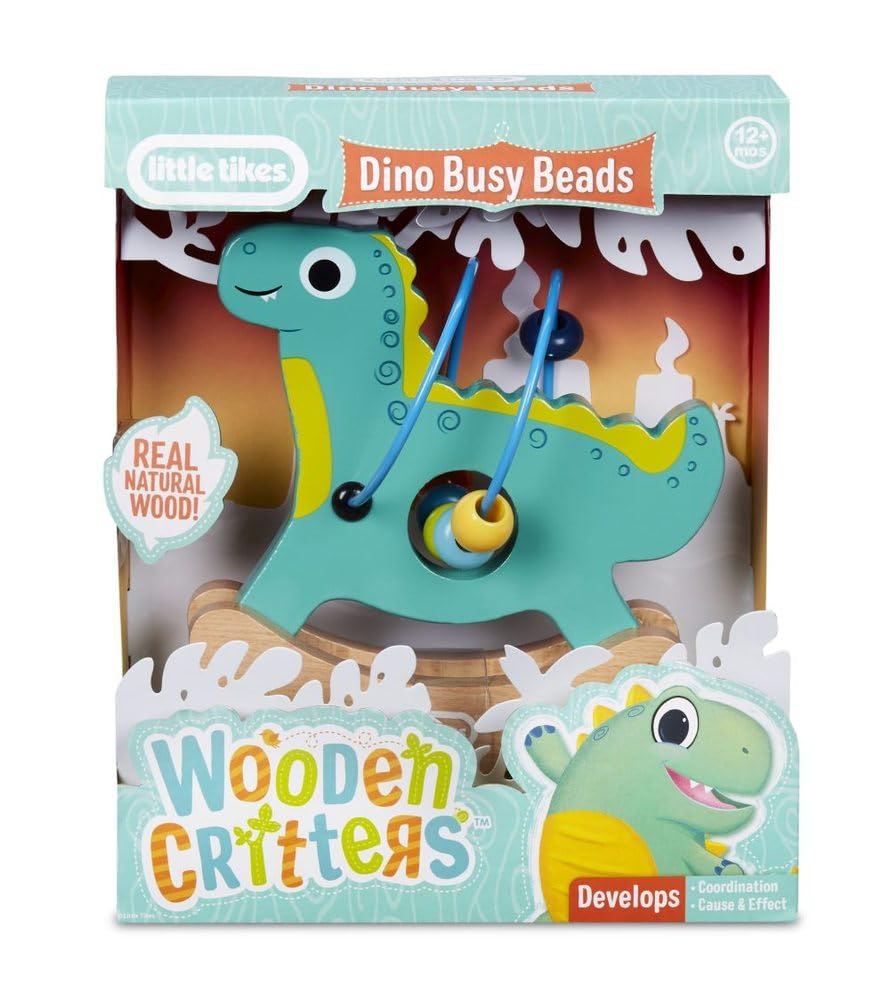 Little Tikes Wooden Critters Unicorno pallottoliere legno 12-24 mesi
