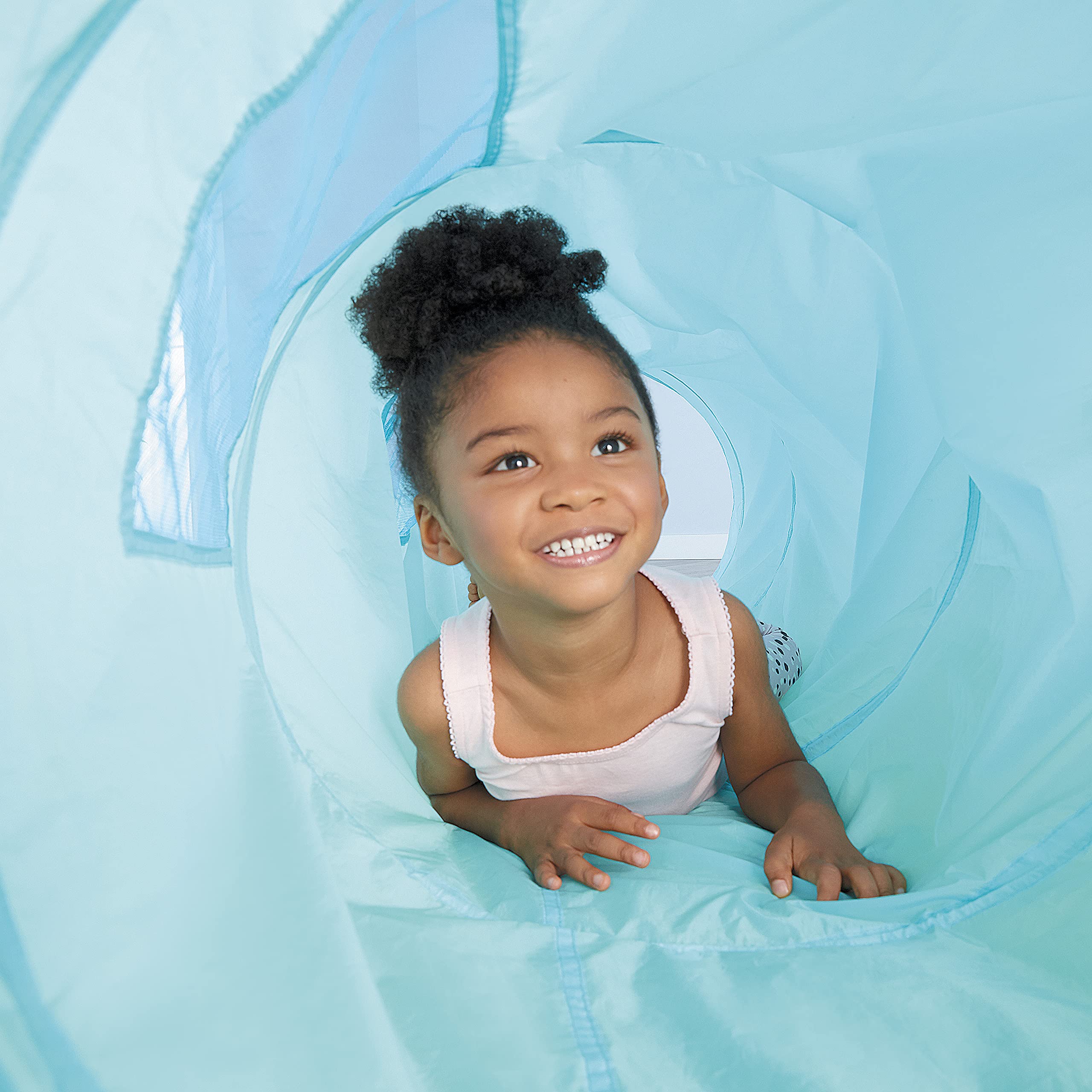 Little Tikes Baby Tunnel Attività 2-in-1 gioco gattonare con palline