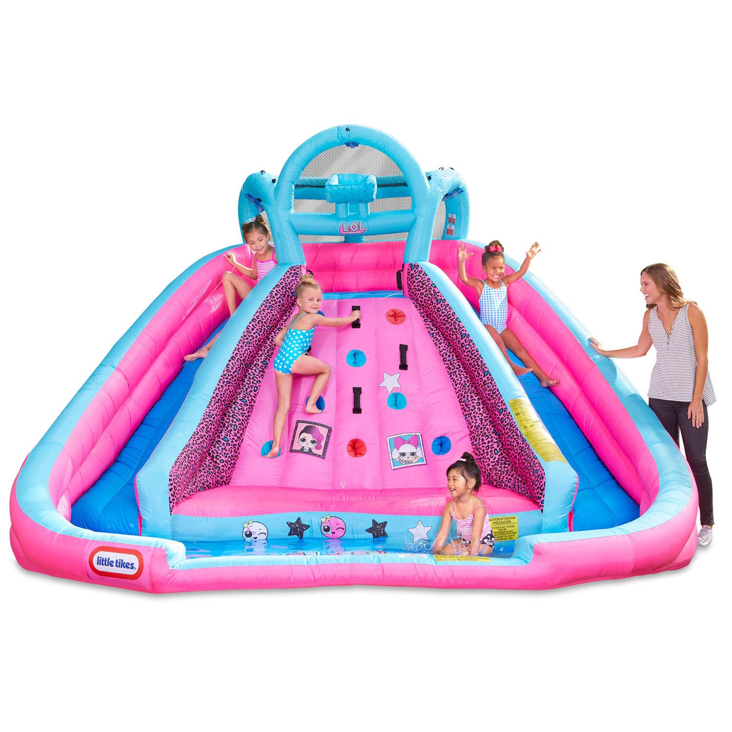 Little Tikes Active Play L.O.L. Acquascivolo Gonfiabile 400x400 cm