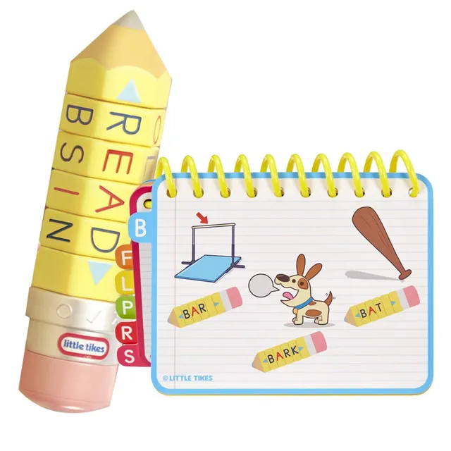 Little Tikes Learn Play Matita Spell Spin gioco 100 parole