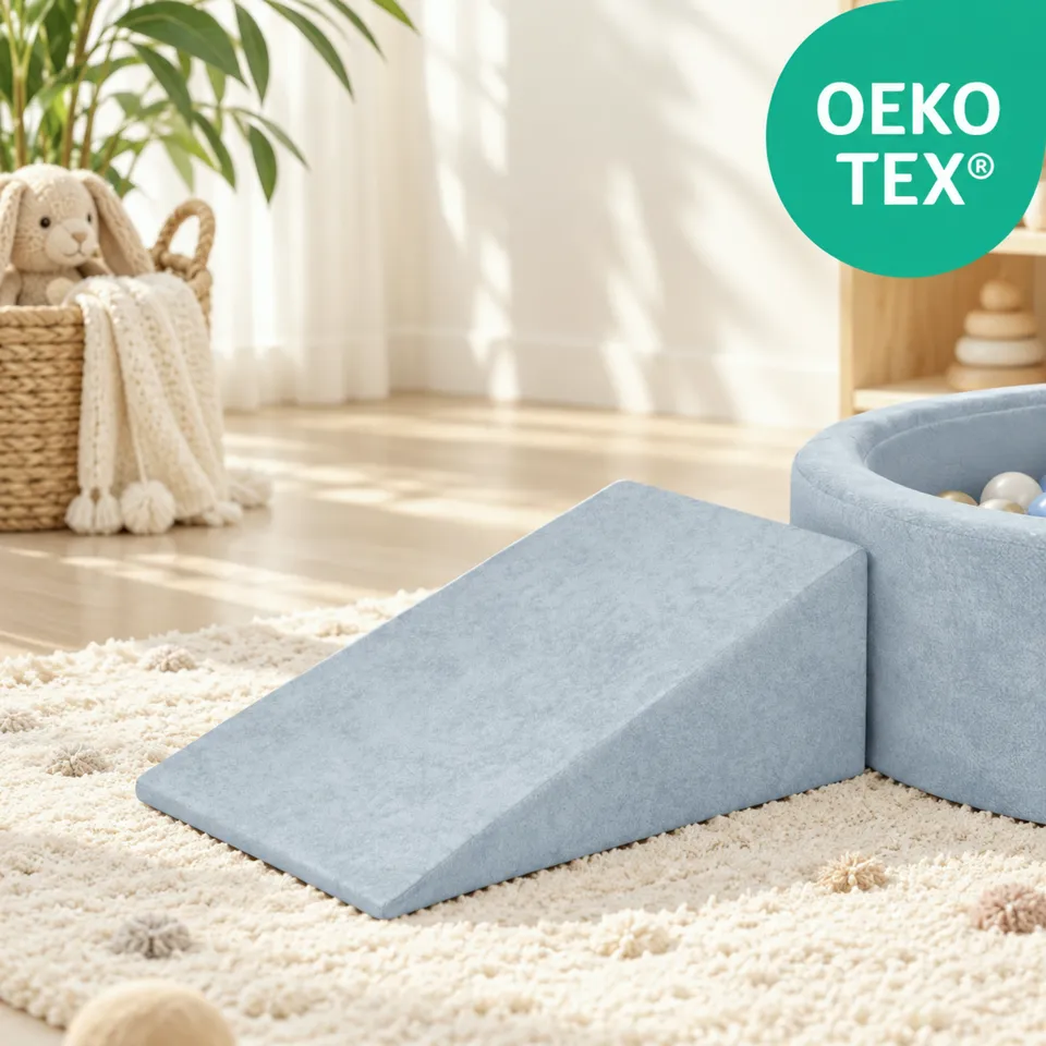 LIONHERZ Nilly Slide cuneo gioco 60x45x20cm Eisblau schiuma