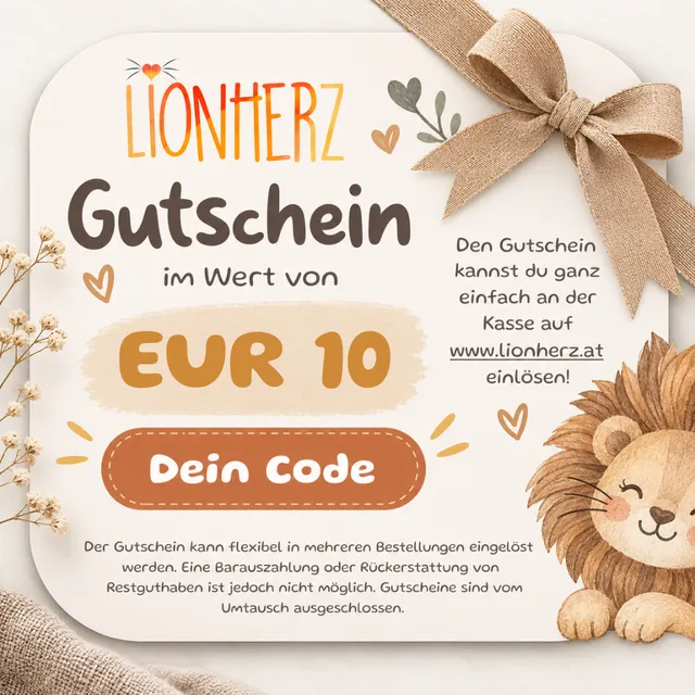 Lionherz buono regalo giochi bambini 50 euro digitale