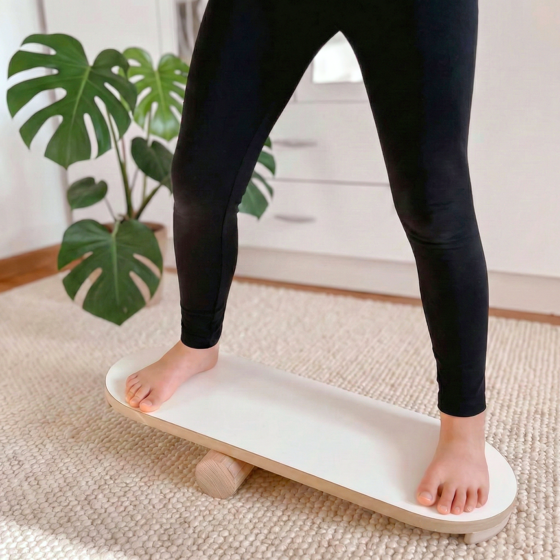 Lionherz Smart Balance tavola equilibrio bambini bianca legno