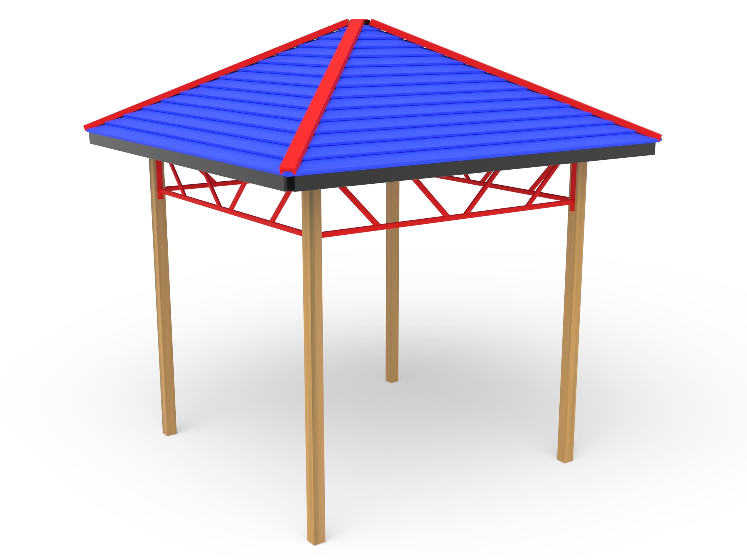 Pozza 1865 Arredo Urbano Gazebo Venezia in Legno