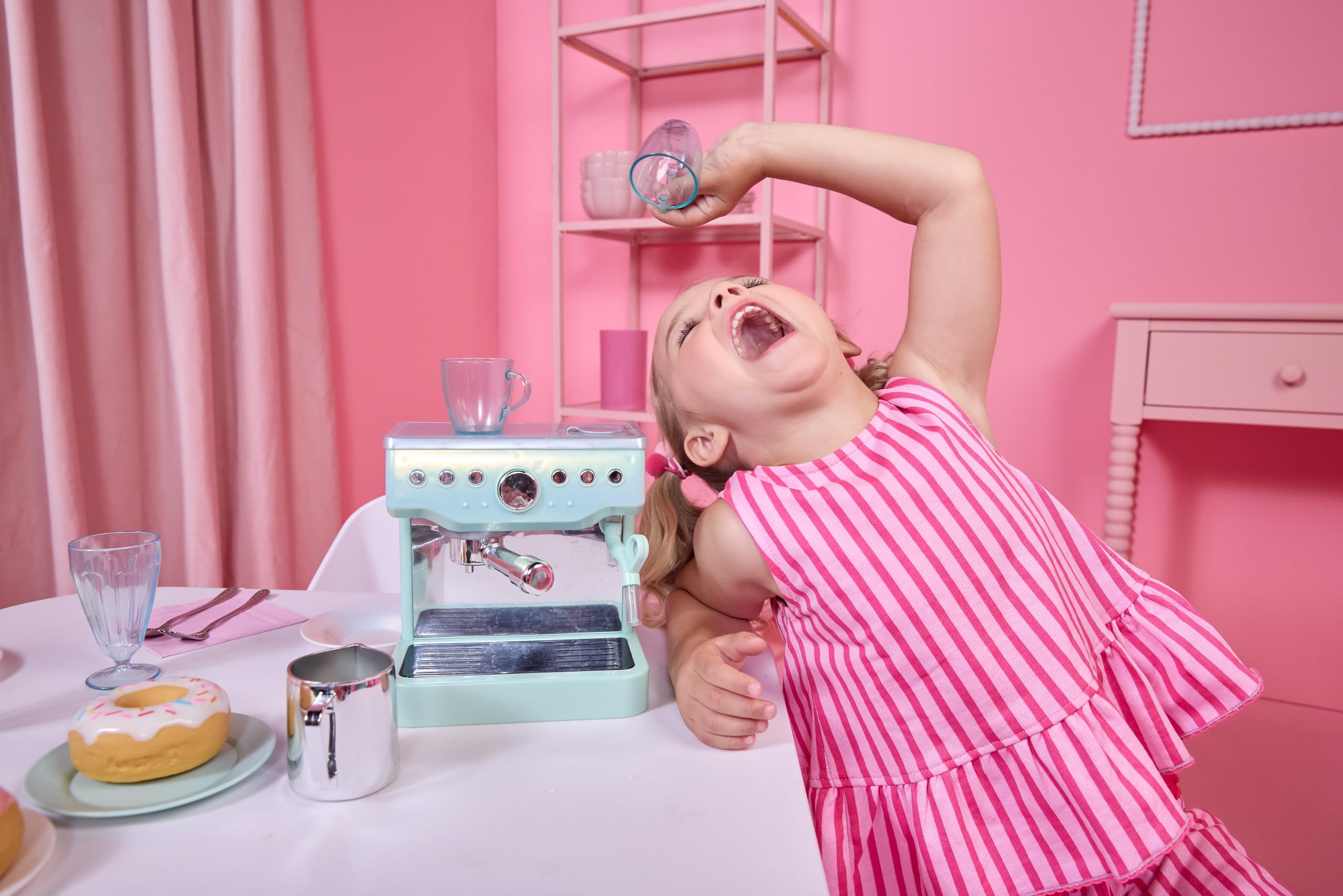 Little Tikes Sweet Spaces macchina caffè giocattolo azzurra