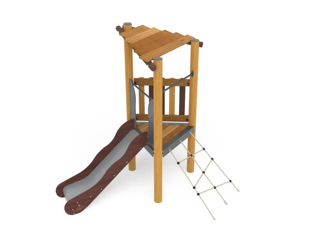 Pozza 1865 Primitiv Kos Torre con Scivolo e Risalita