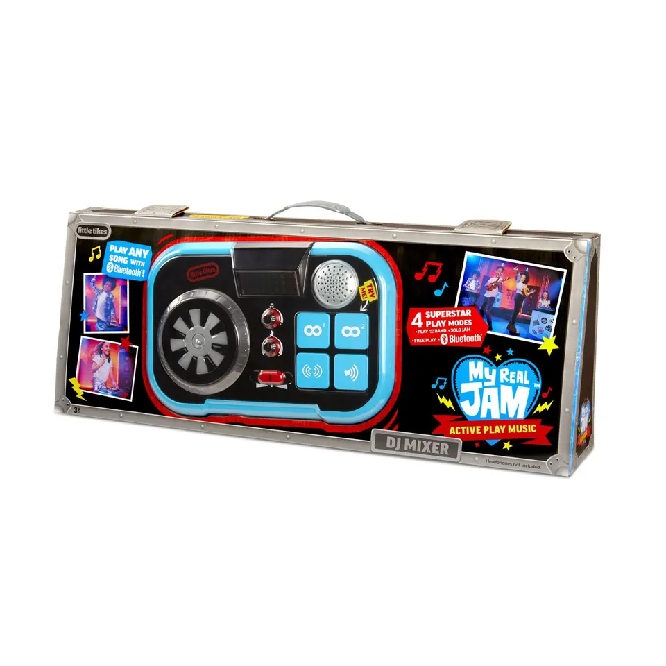 Little Tikes My Real Jam Mixer DJ giocattolo Bluetooth 3 anni