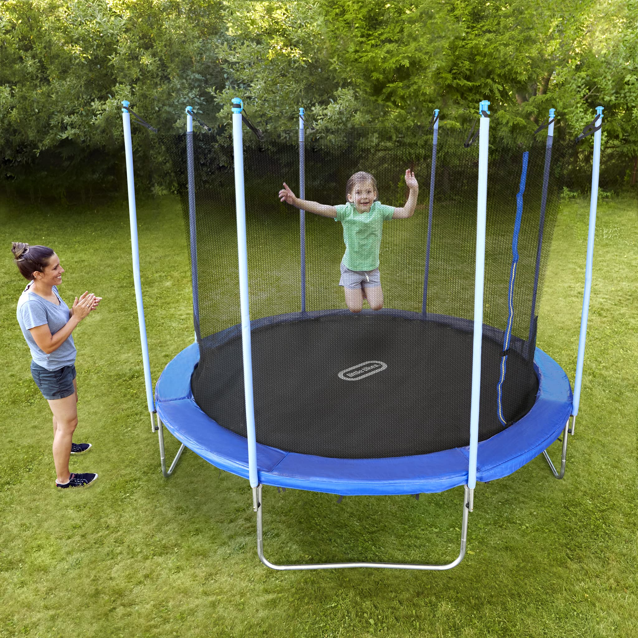 Little Tikes Active Play Mega Trampolino 10 piedi da giardino