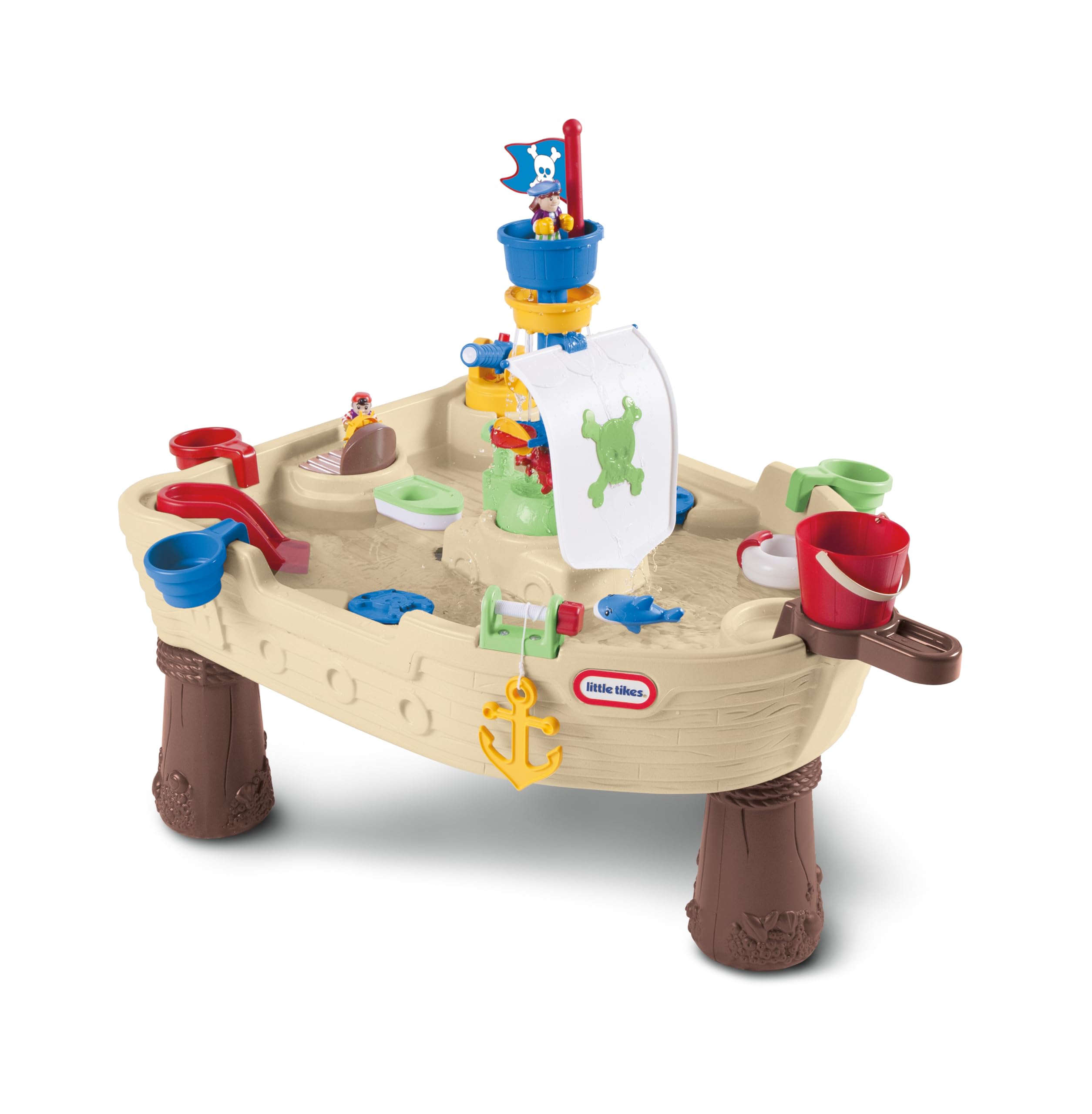 Little Tikes Anchors Away Nave Pirata Tavolo Acqua 3-10 Anni