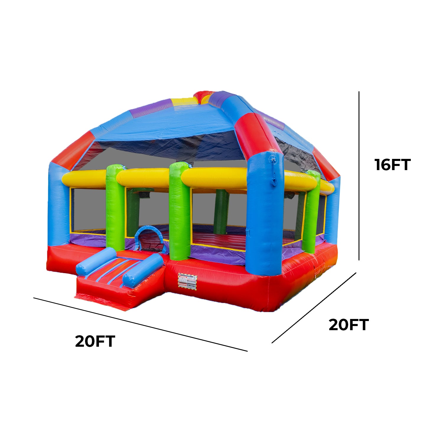 XJUMP Bounce Houses Grand Party Dome 20x20 Castello Gonfiabile