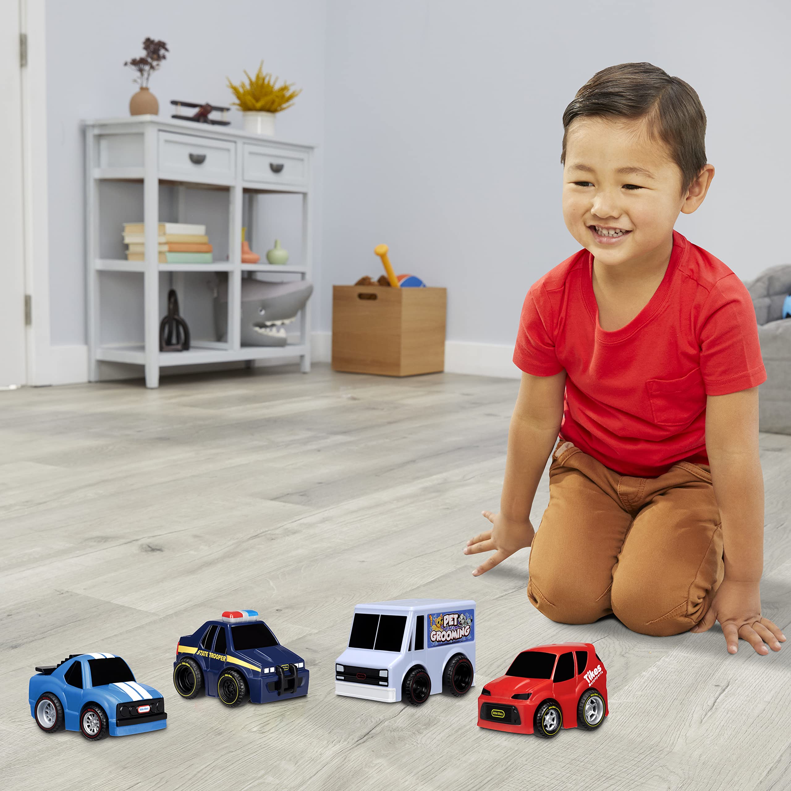 Little Tikes Crazy Fast Cars Serie 3 macchinina Muscle Car blu 15 m