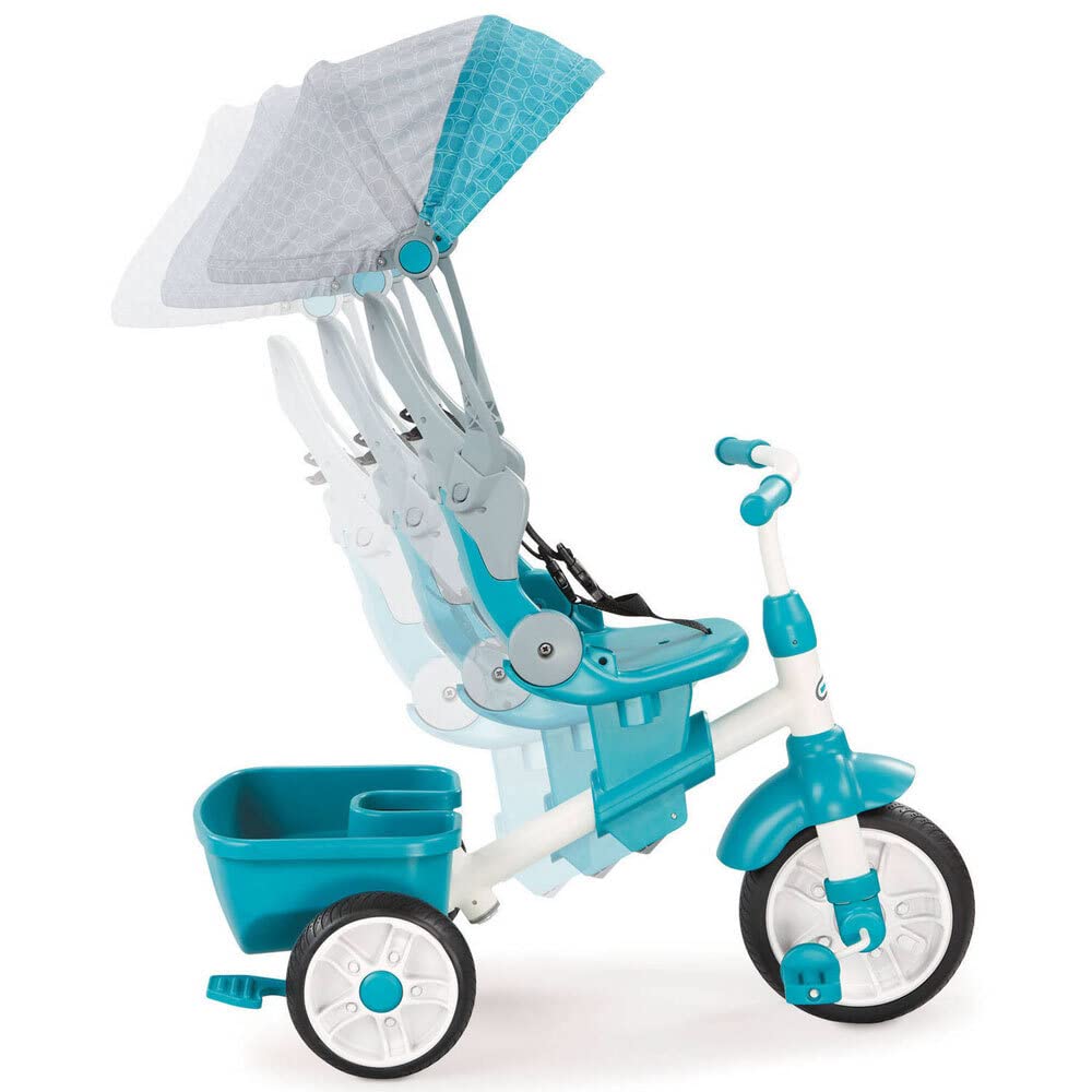 Little Tikes Perfect Fit Triciclo 4 in 1 Verde Foglia di Tè