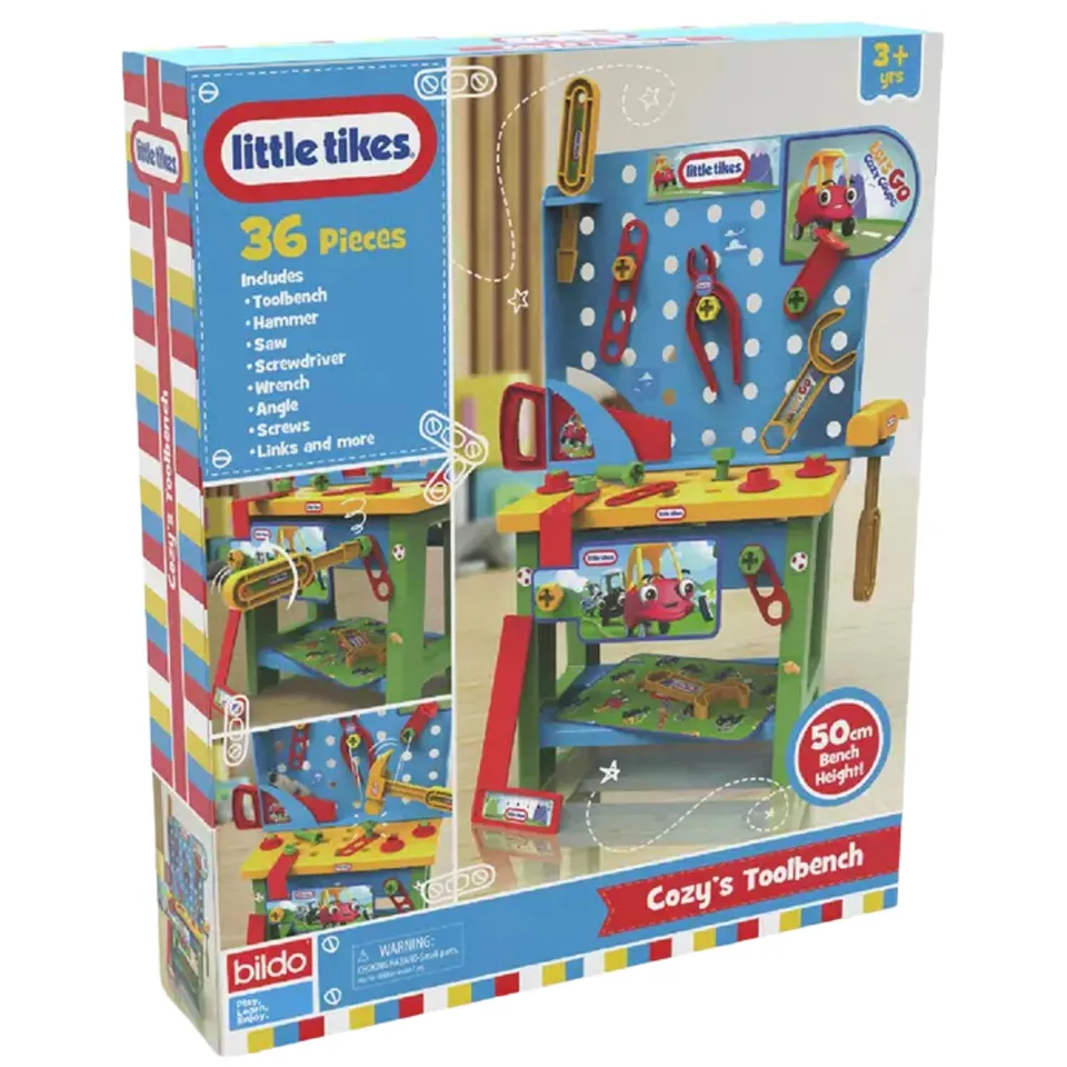 Little Tikes Banco Attrezzi 36 pezzi banco lavoro 50 cm 2 anni