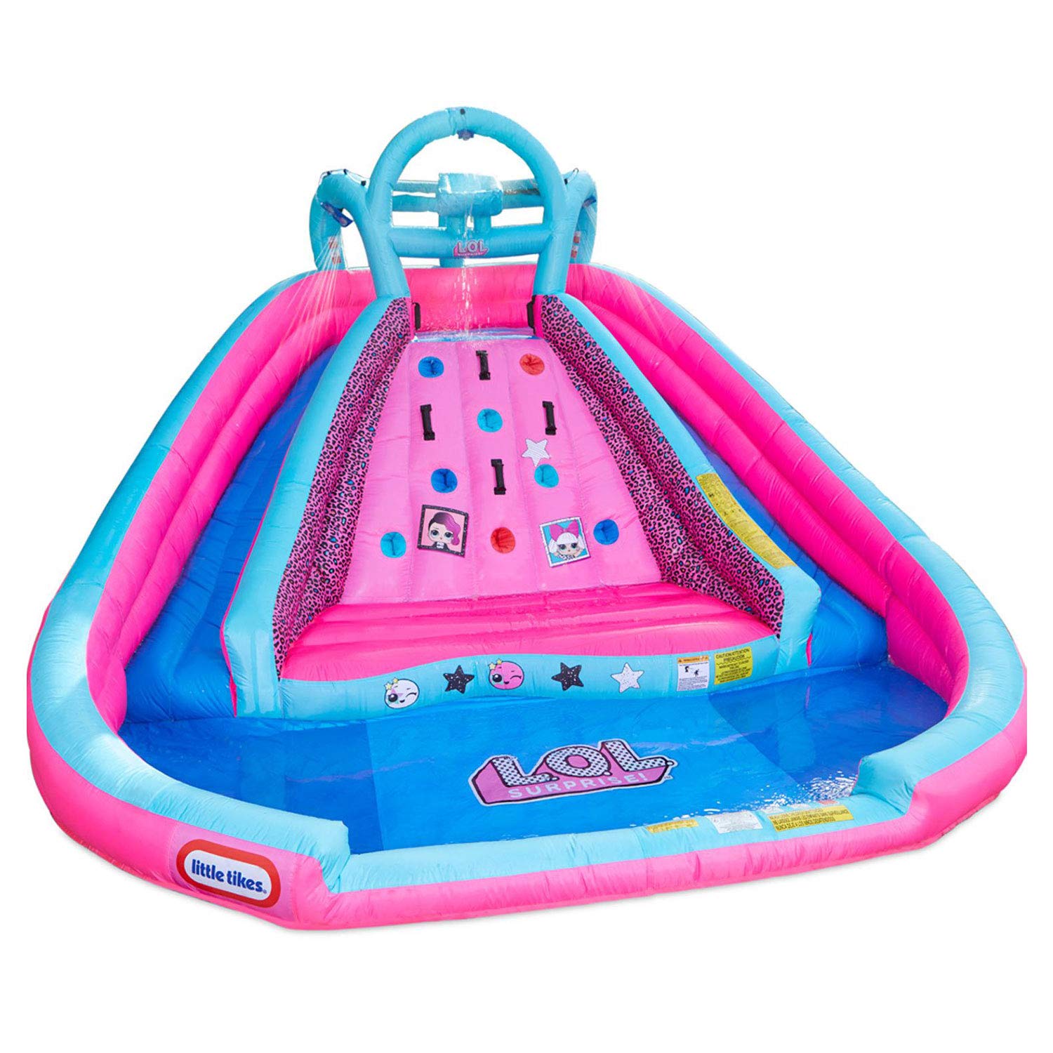 Little Tikes Active Play L.O.L. Acquascivolo Gonfiabile 400x400 cm