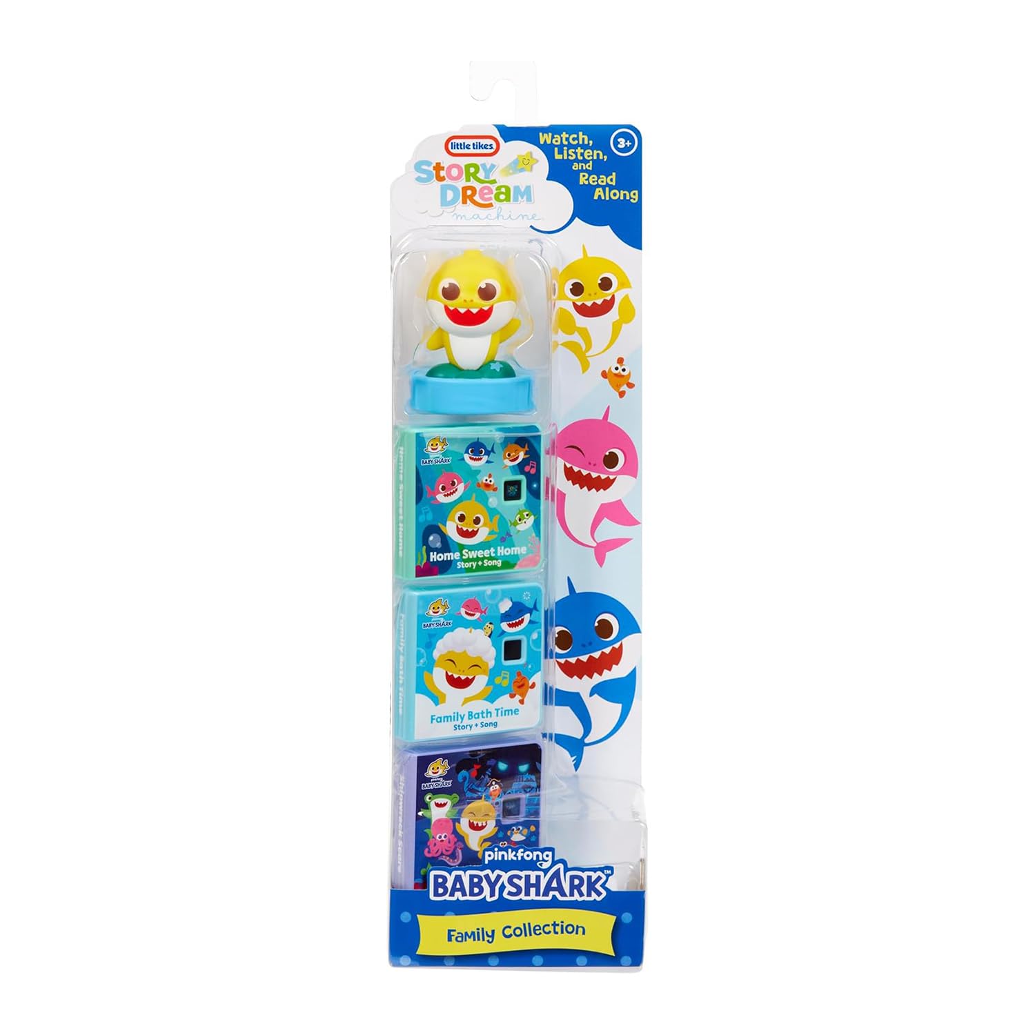 Little Tikes Baby Shark Family Collection set personaggi prescolare