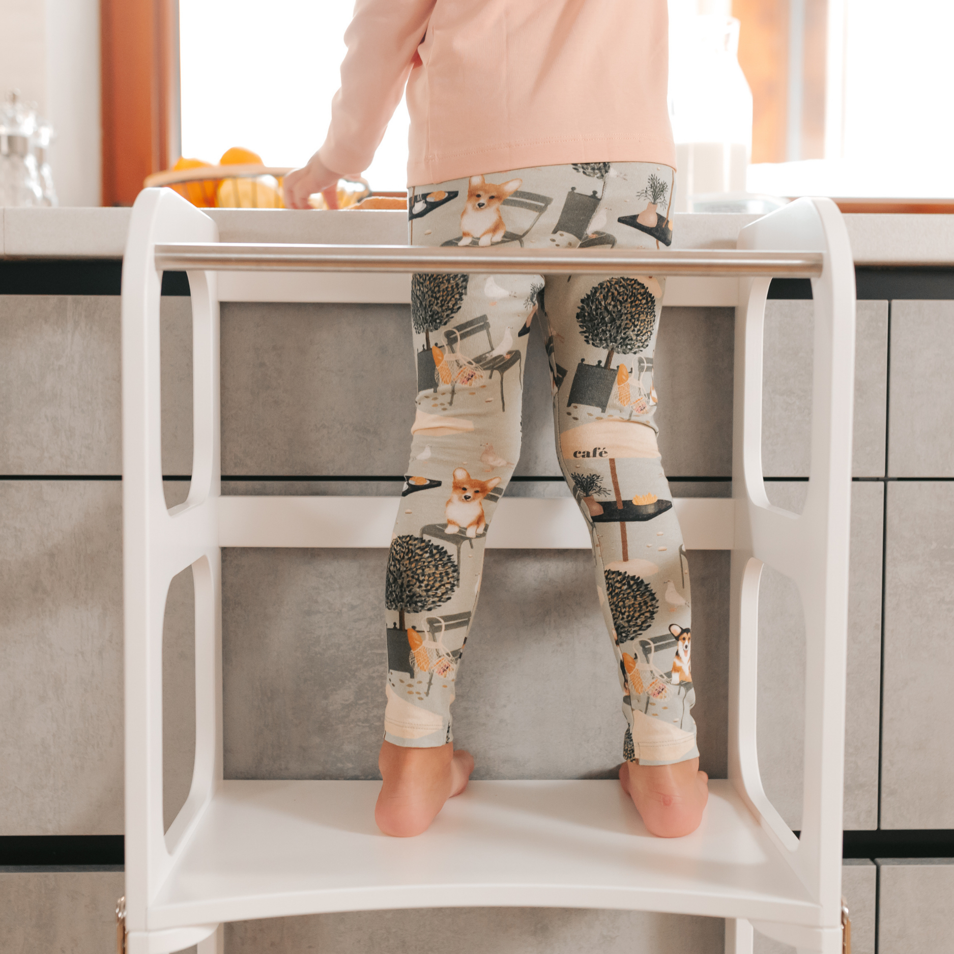 Lionherz STEP'n'SIT torre montessori 2in1 bianca