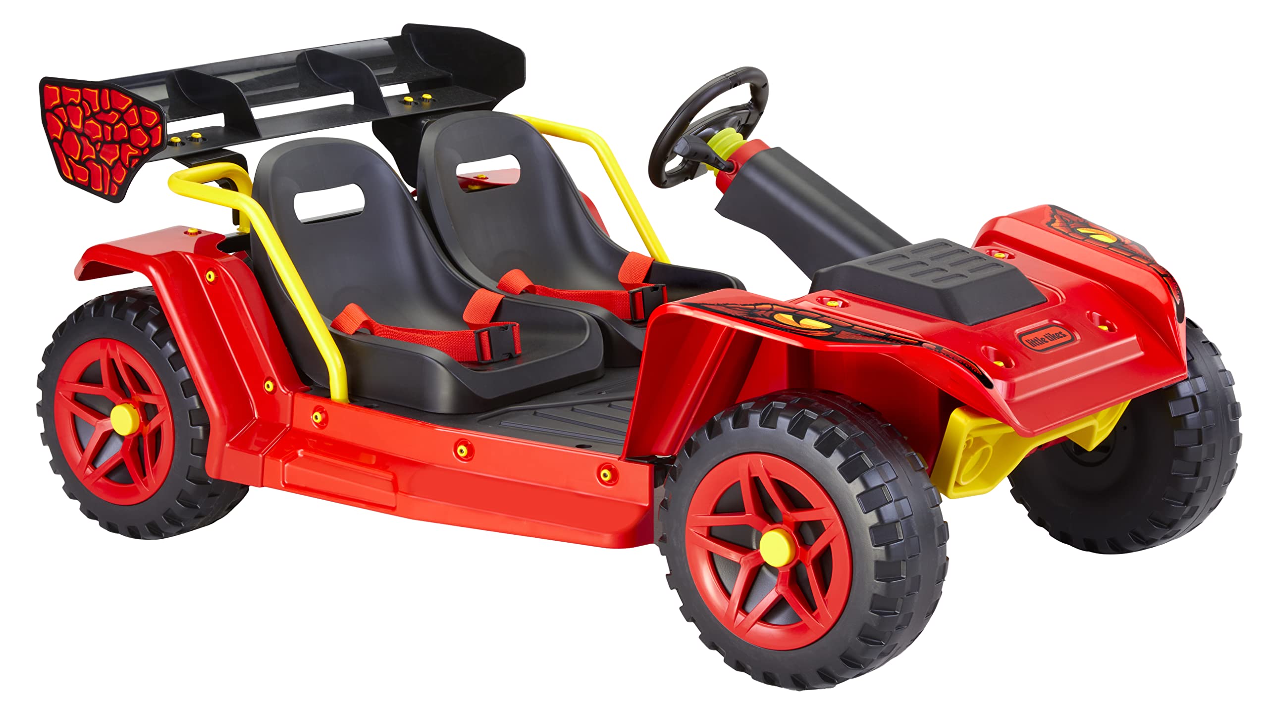 Little Tikes Dino Dune Buggy auto elettrica 12V 2 posti