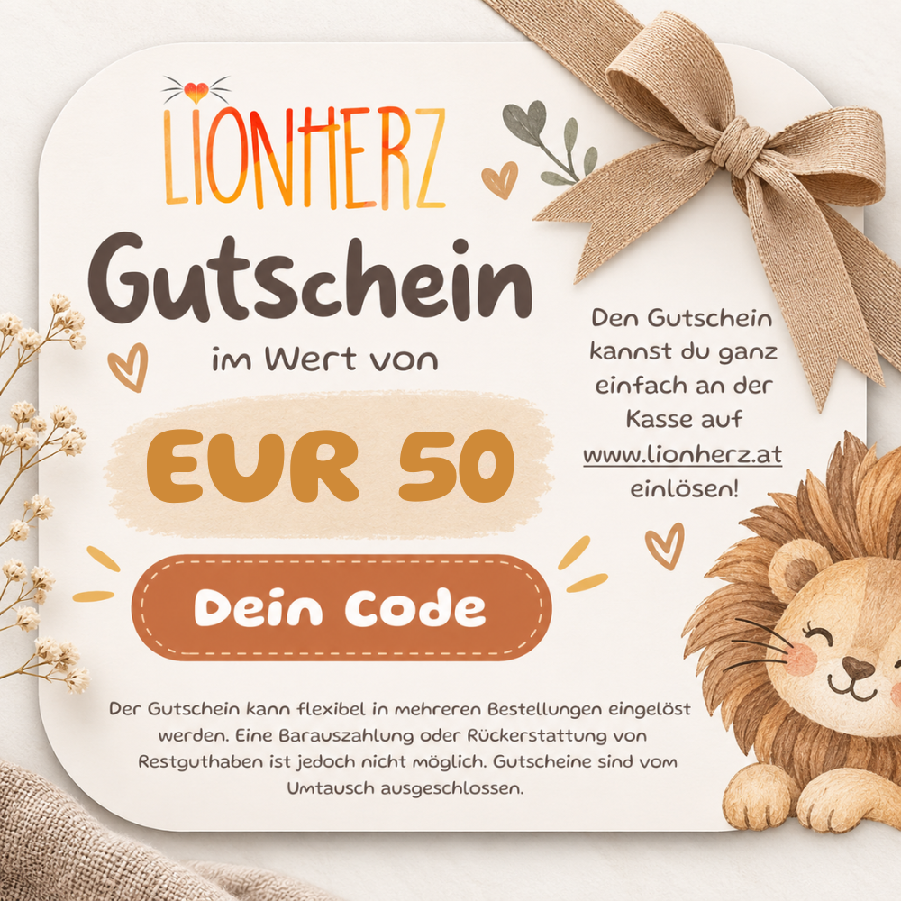 Lionherz buono regalo giochi bambini 50 euro digitale