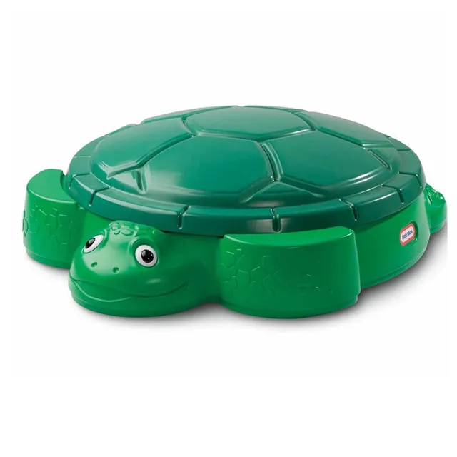 Little Tikes Active Play Turtle Sabbiera Tartaruga con Coperchio