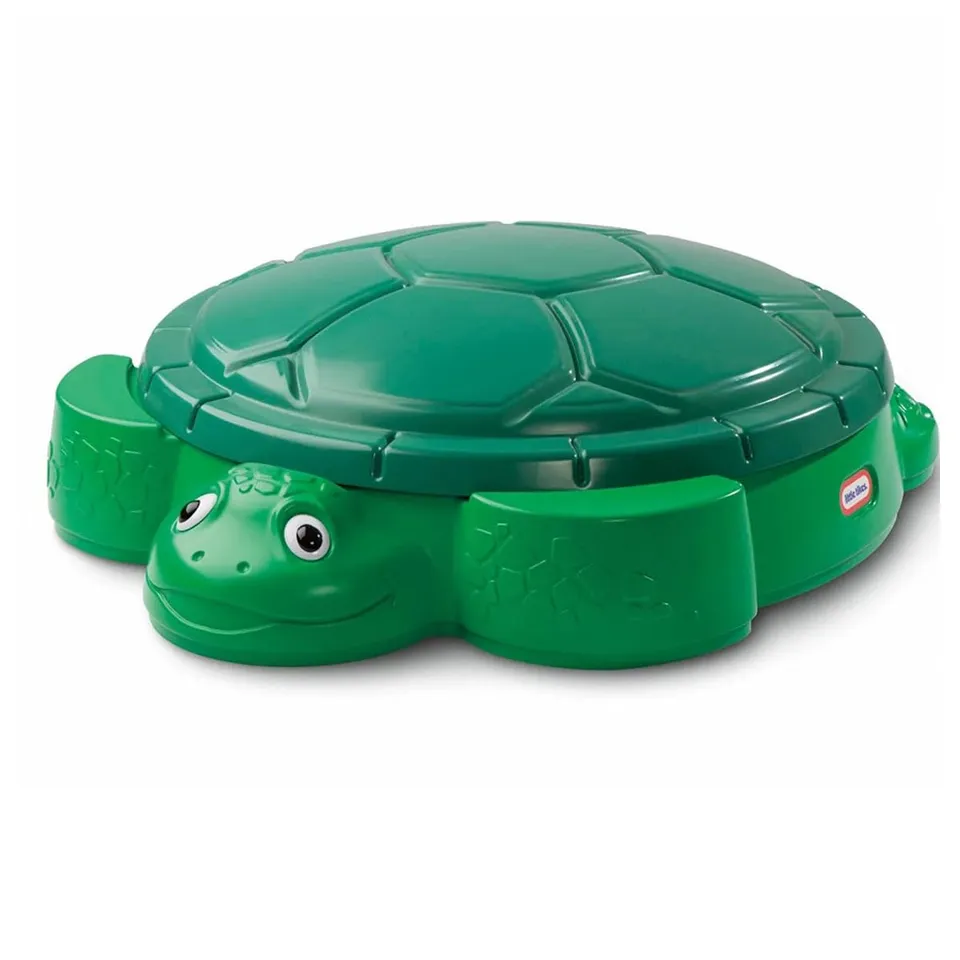 Little Tikes Active Play Turtle Sabbiera Tartaruga con Coperchio