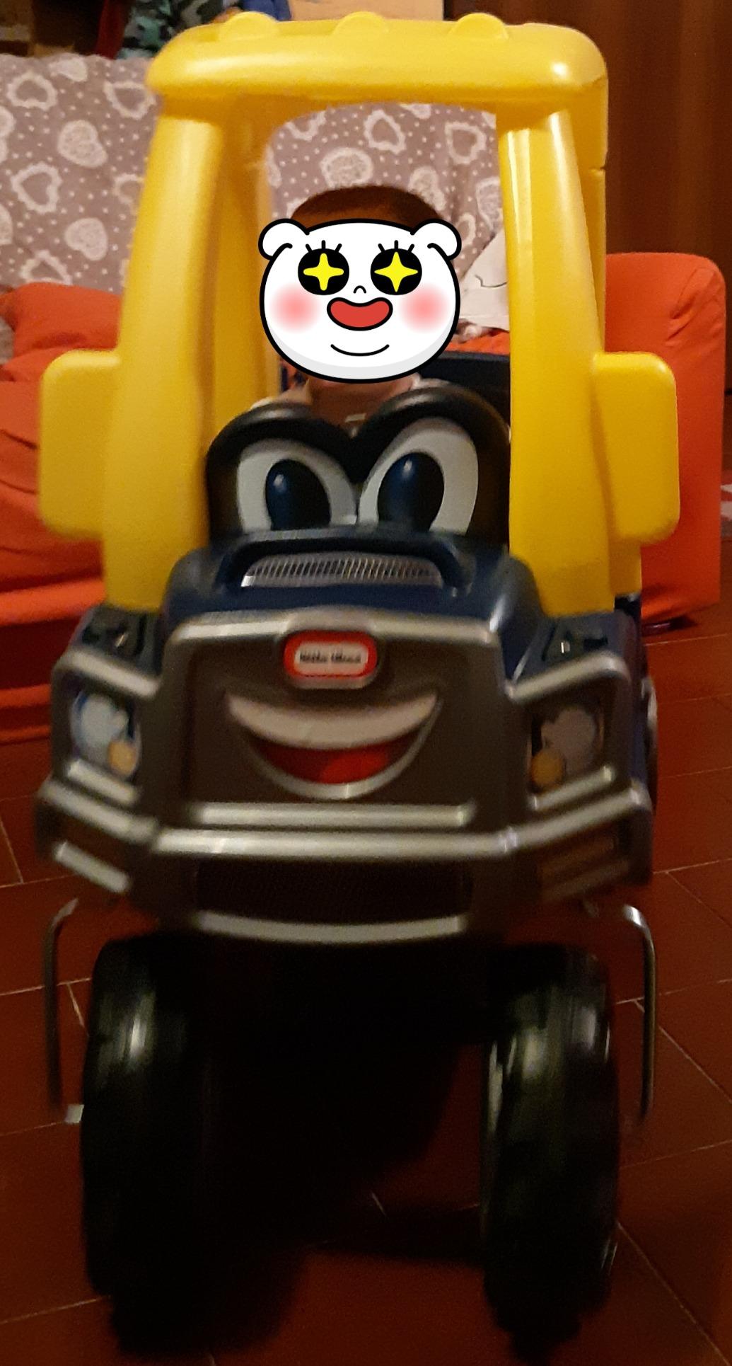 Little Tikes Cozy Truck Cavalcabile Blu 18 Mesi-5 Anni Clacson