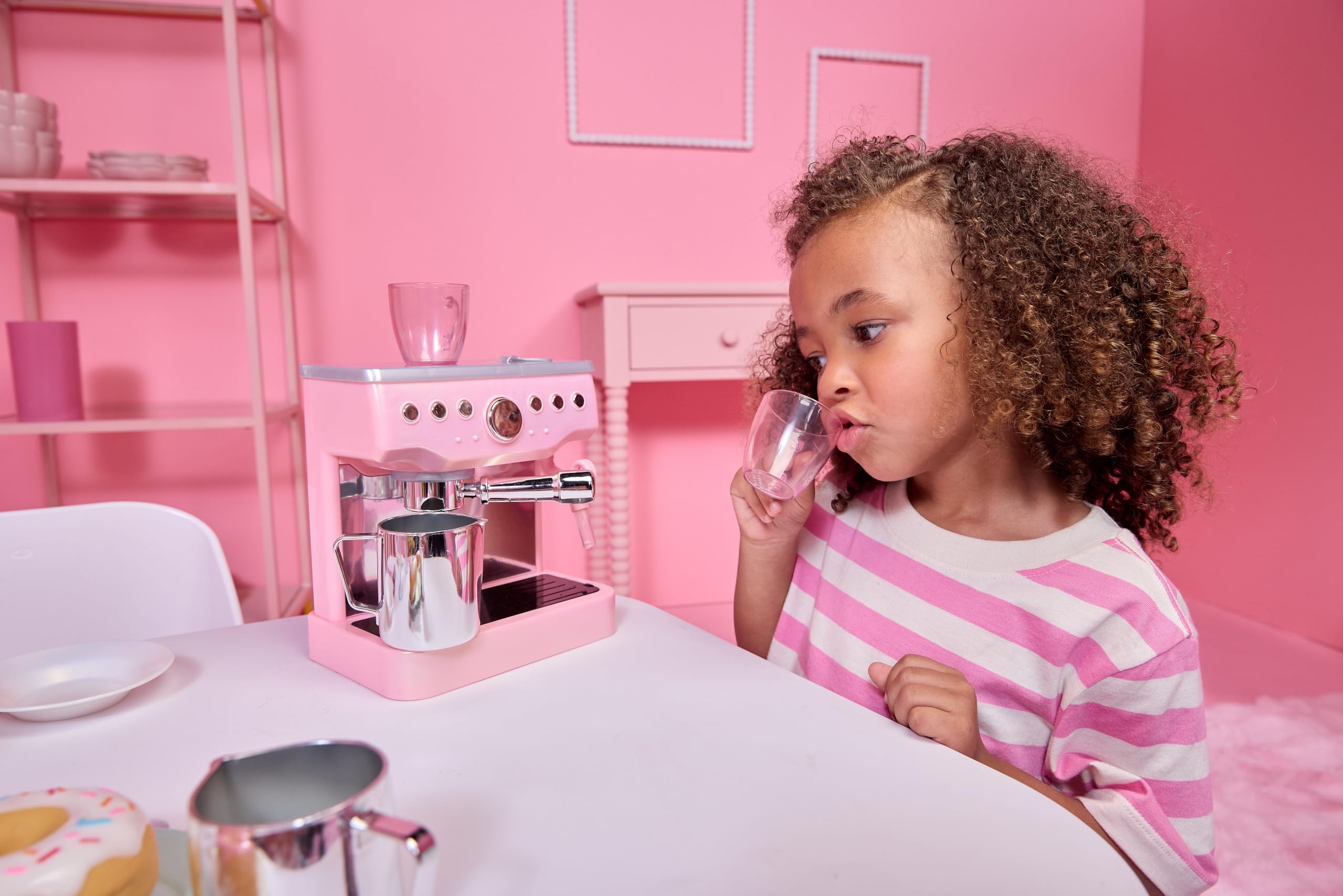 Little Tikes Sweet Spaces Macchina Caffè Giocattolo Rosa 3+ Anni
