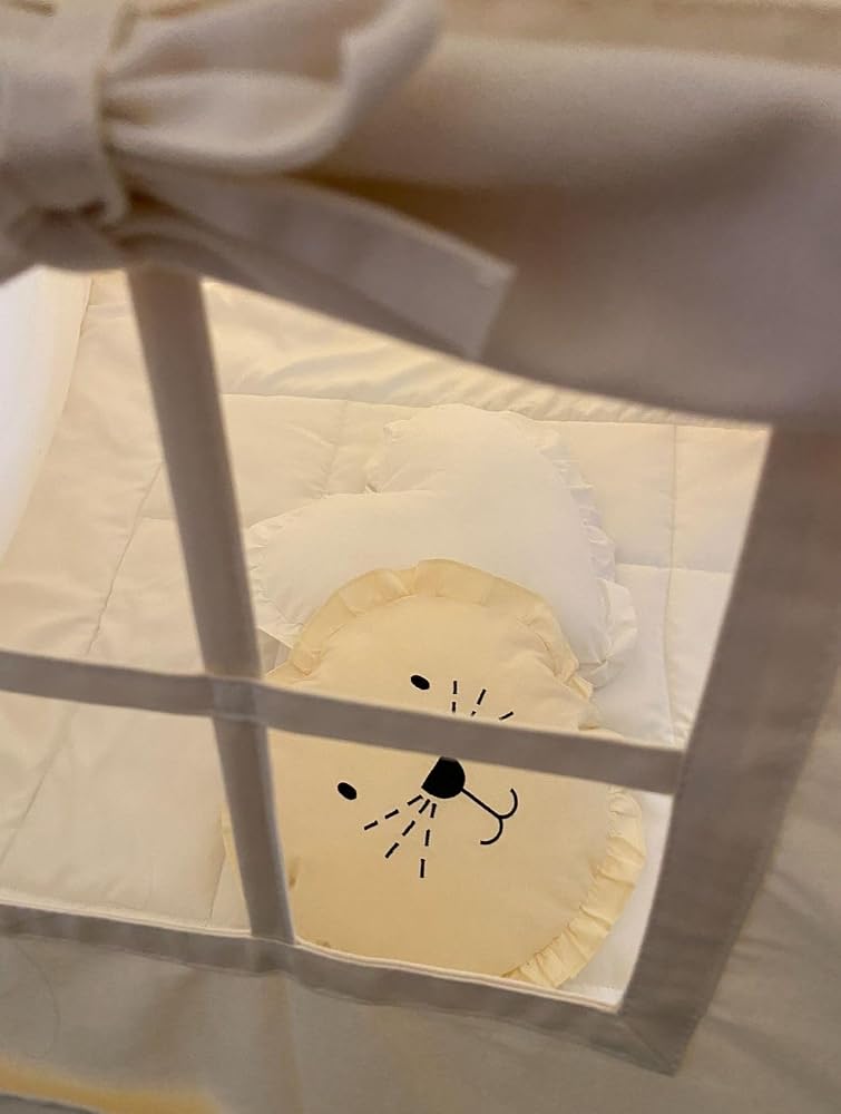 Lionherz Tipi tenda bambini cotone set base crema