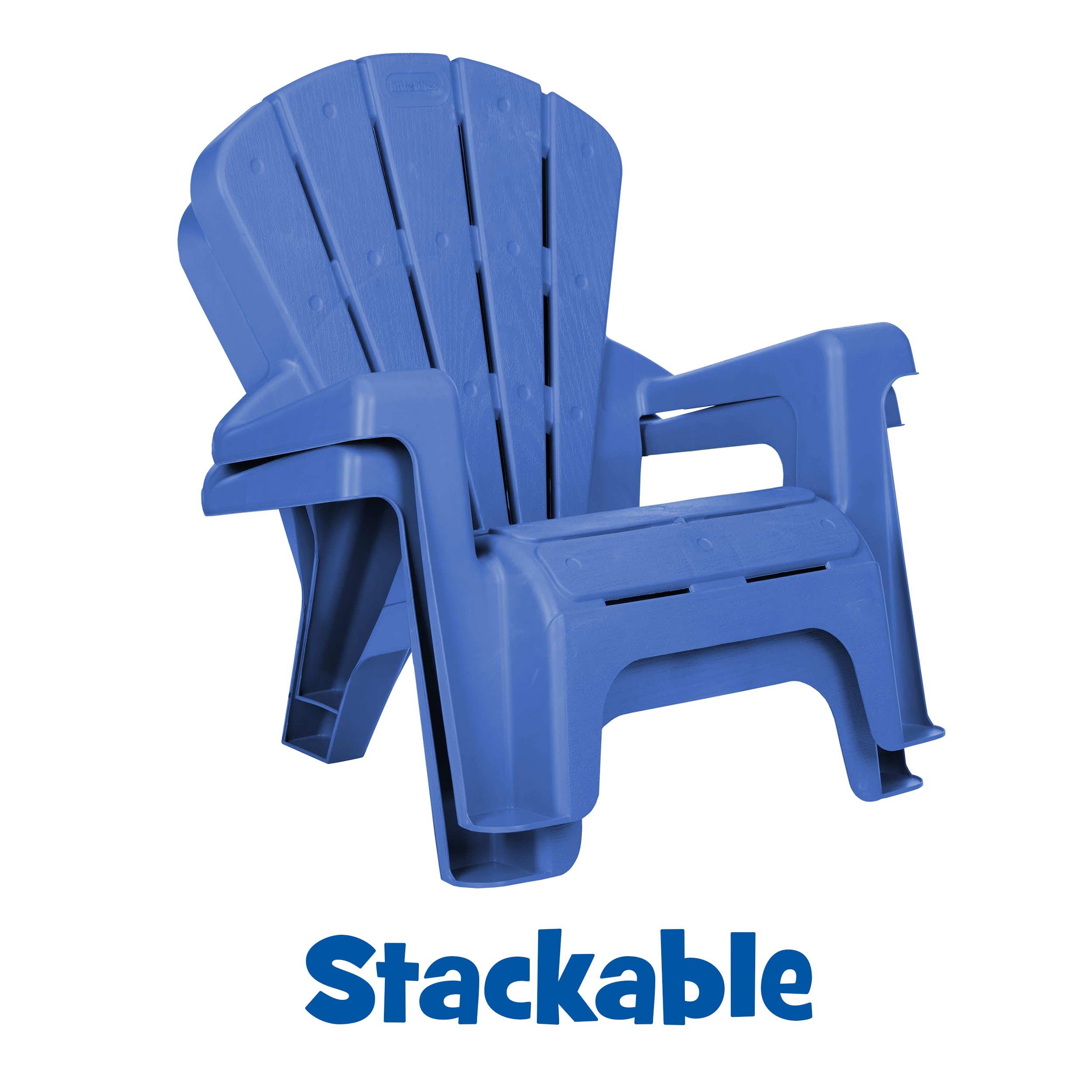 Little Tikes Furniture sedie giardino blu 2 pezzi