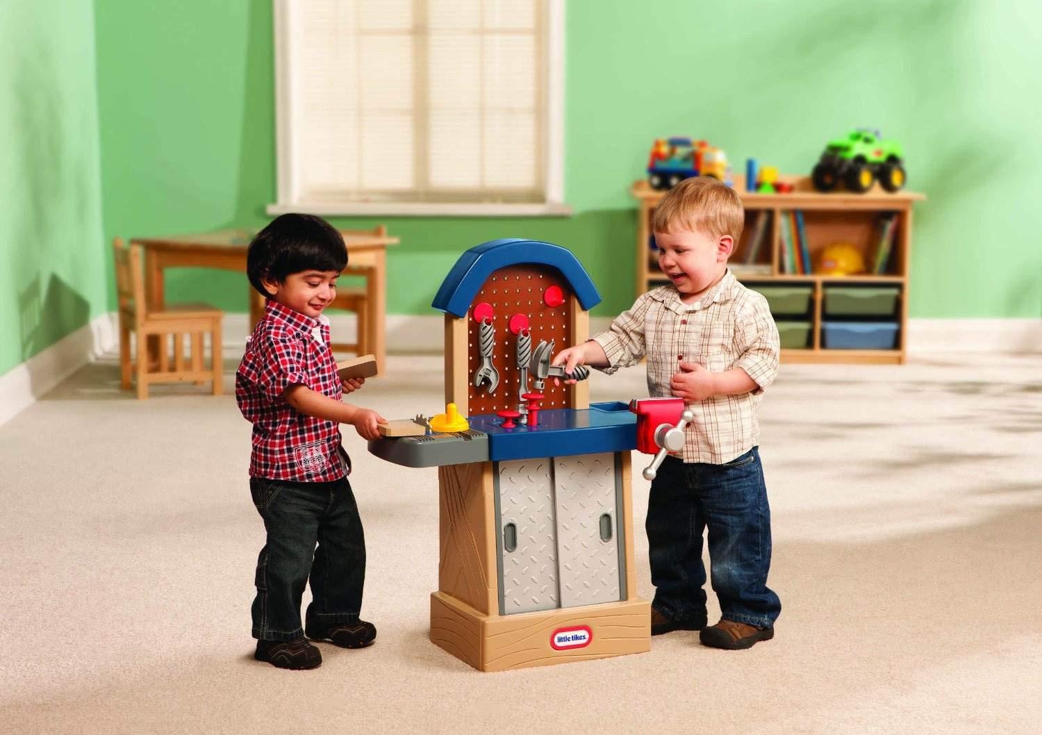 Little Tikes Pretend Play 9062628 Banchetto Fai da Te Attrezzi