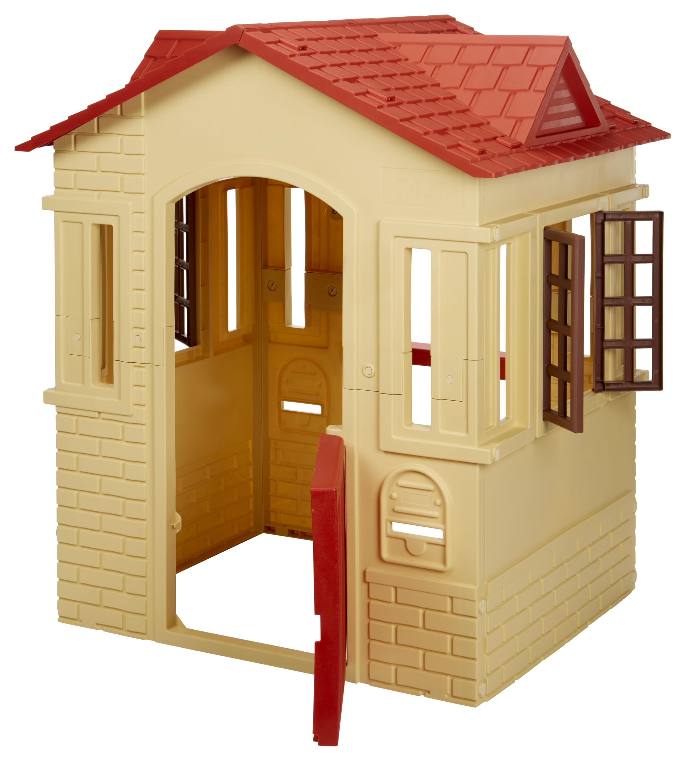 Little Tikes Cape Cottage casetta bambini beige con porte e finestre