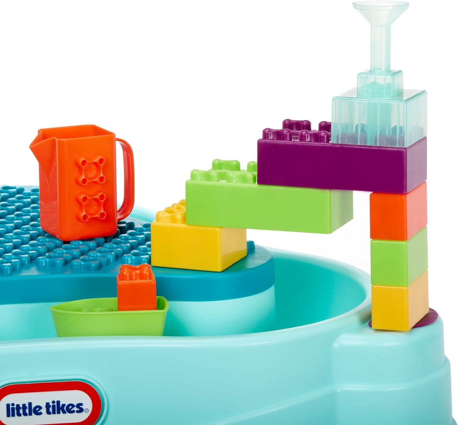 Little Tikes Build & Splash tavolo acqua 25 accessori 1-6 anni