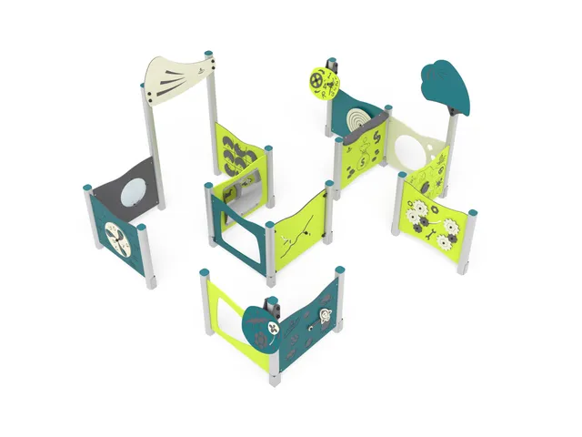 Pozza 1865 Arredo Urbano Labirinto gioco parco inclusivo